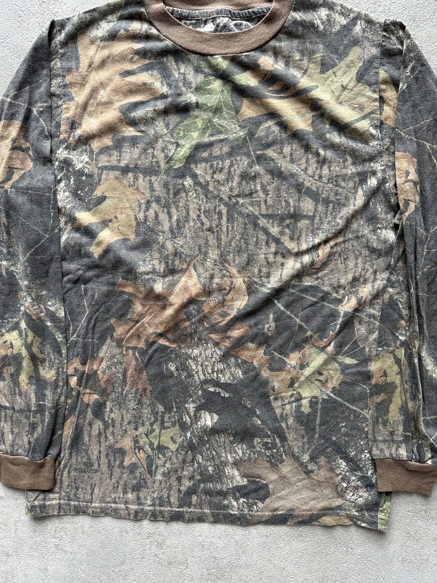 VINTAGE REALTREE CAMO LONGSLEEVE T-SHIRT - XSMALL