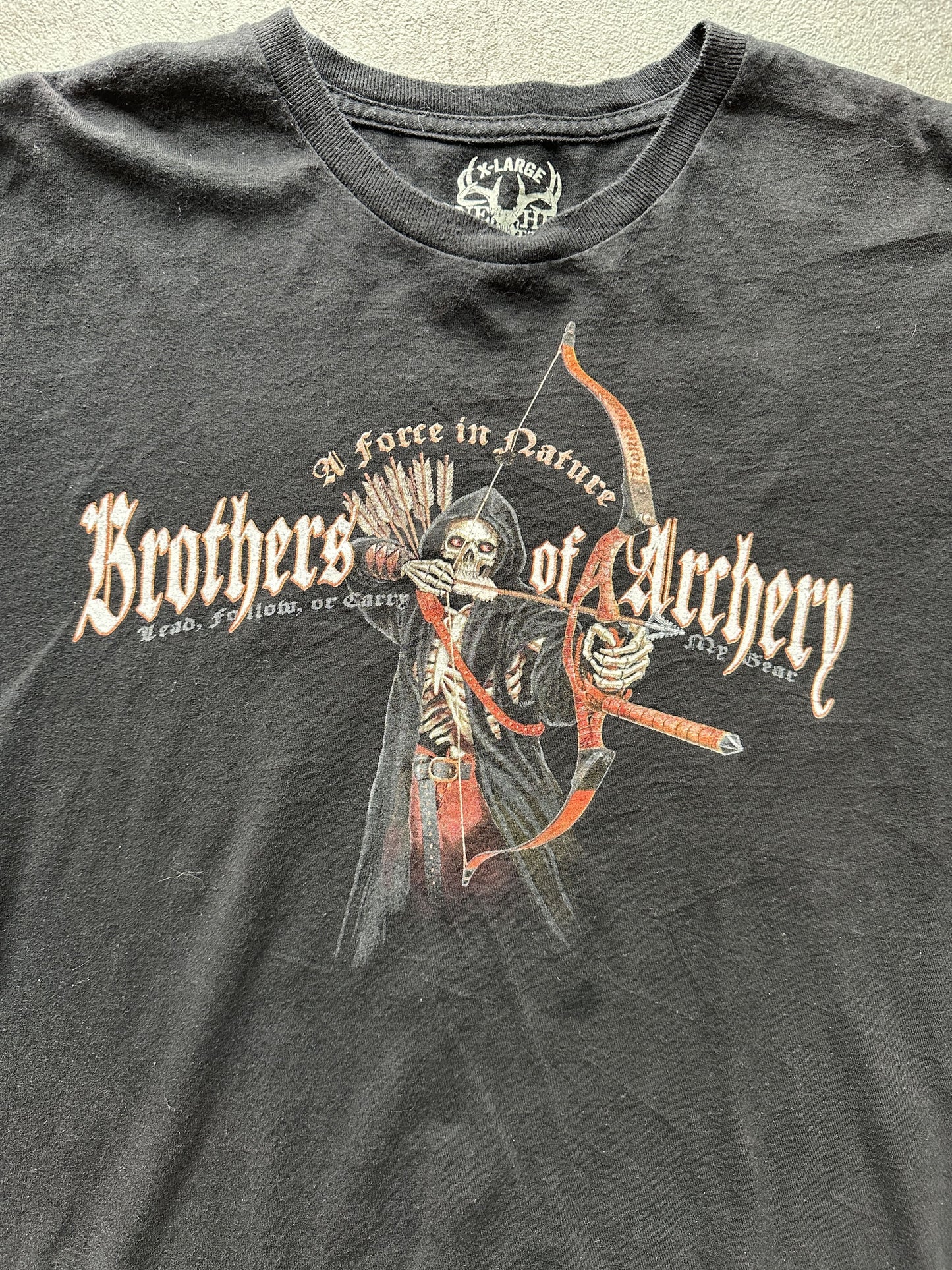 VINTAGE HUNTING T-SHIRT - XLARGE