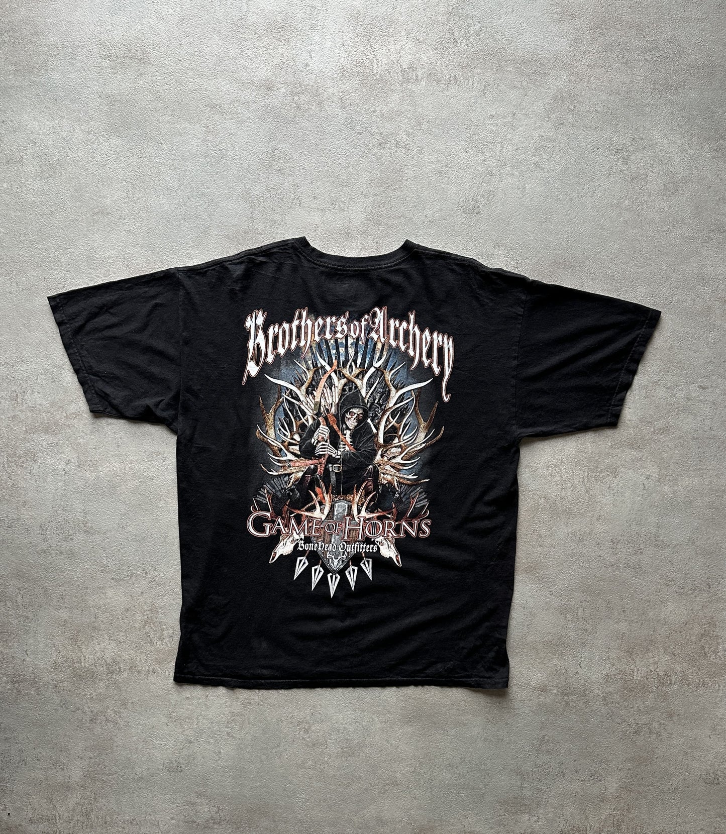 VINTAGE HUNTING T-SHIRT - XLARGE