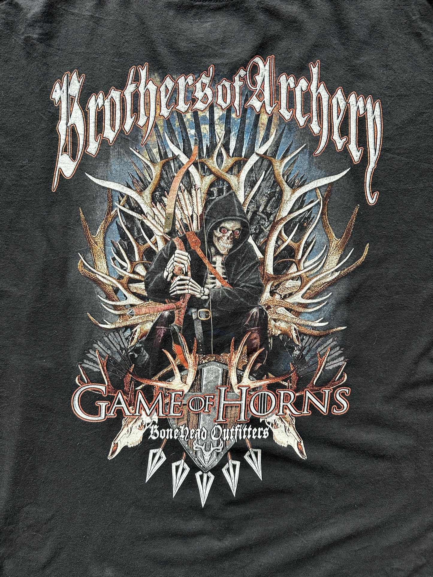 VINTAGE HUNTING T-SHIRT - XLARGE