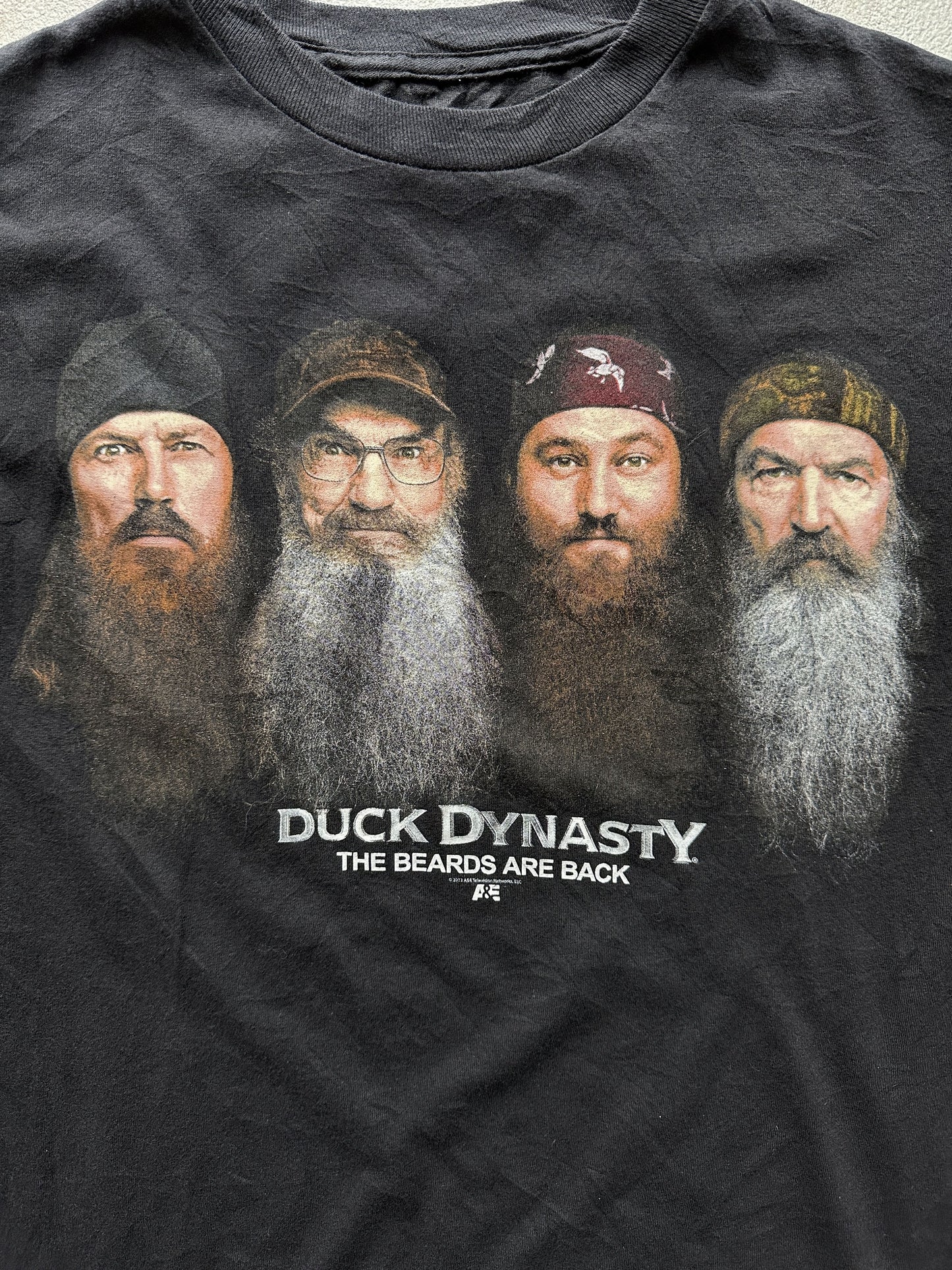 VINTAGE DUCK DYNASTY T-SHIRT - SMALL