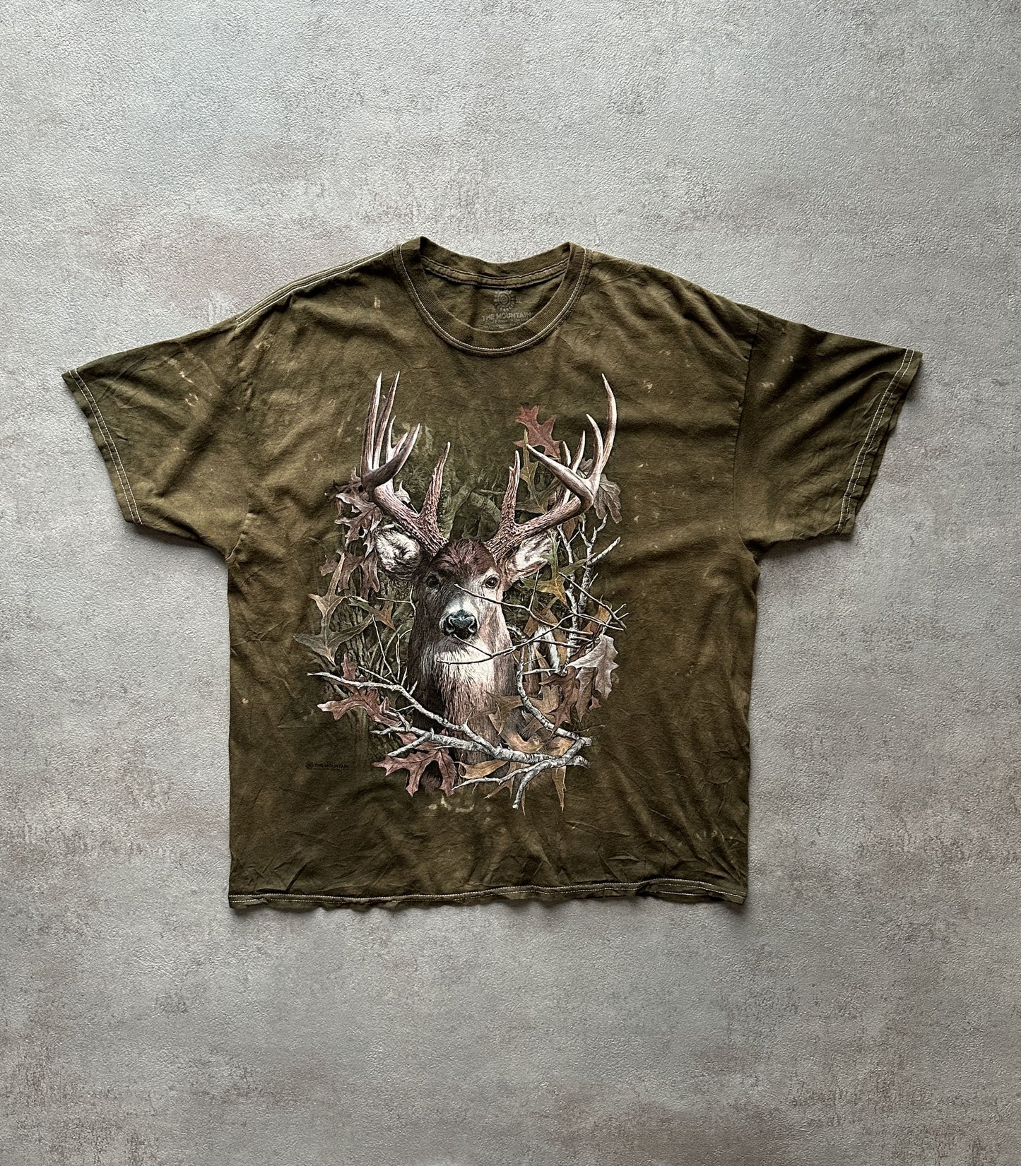 VINTAGE DEER REALTREE CAMO T-SHIRT - XLARGE