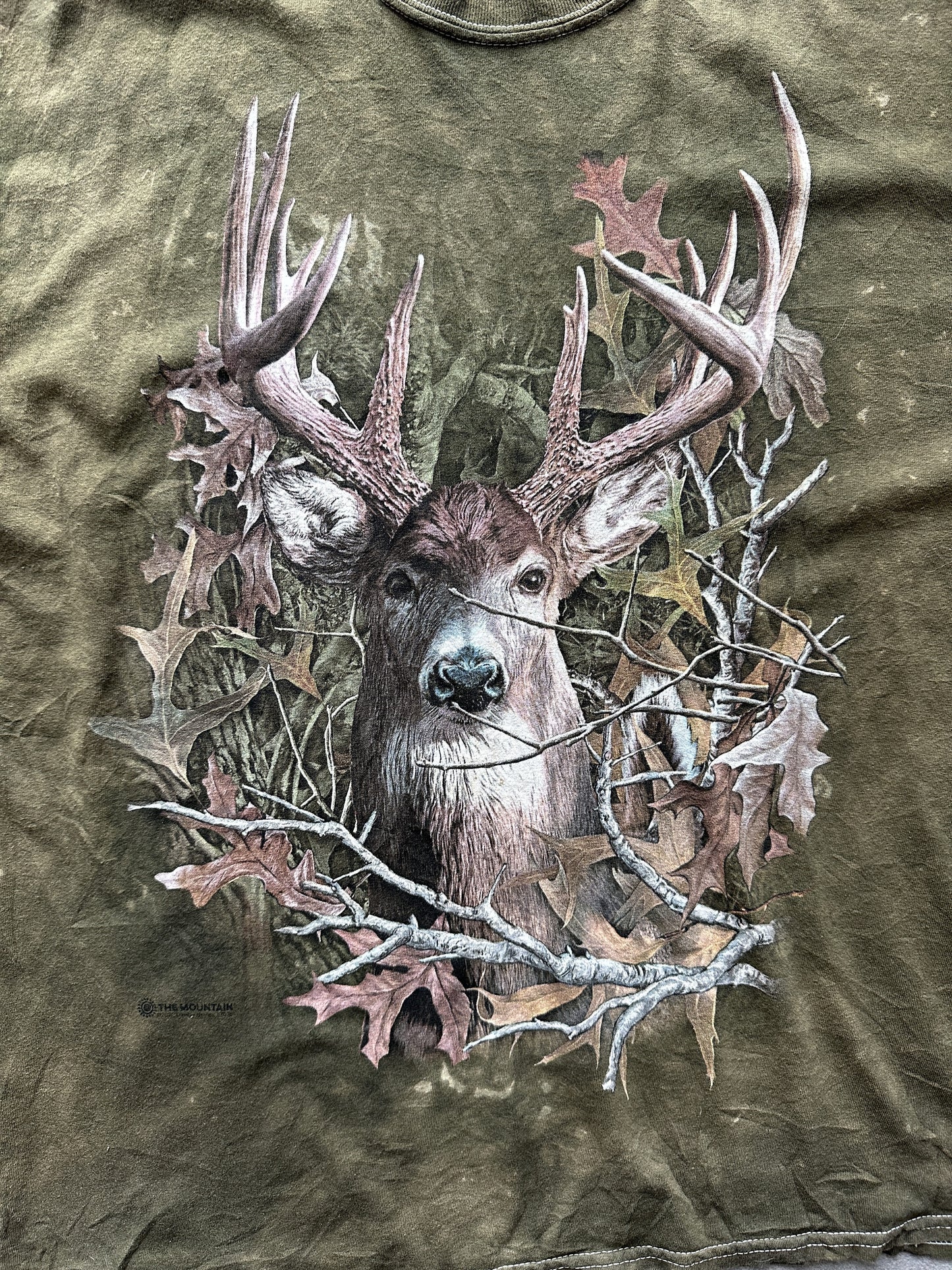 VINTAGE DEER REALTREE CAMO T-SHIRT - XLARGE