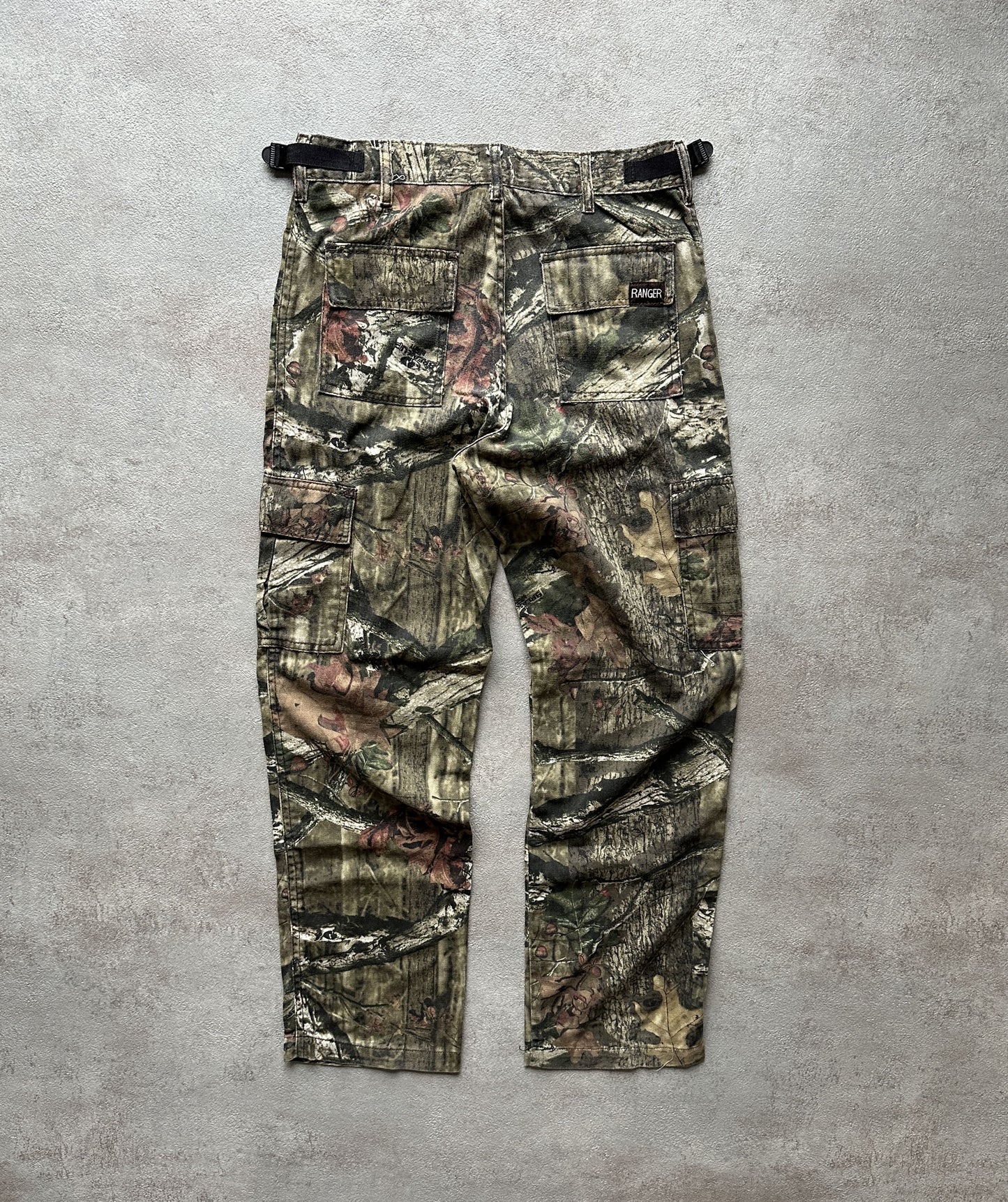 VINTAGE REALTREE CAMO CARGO PANT - SMALL