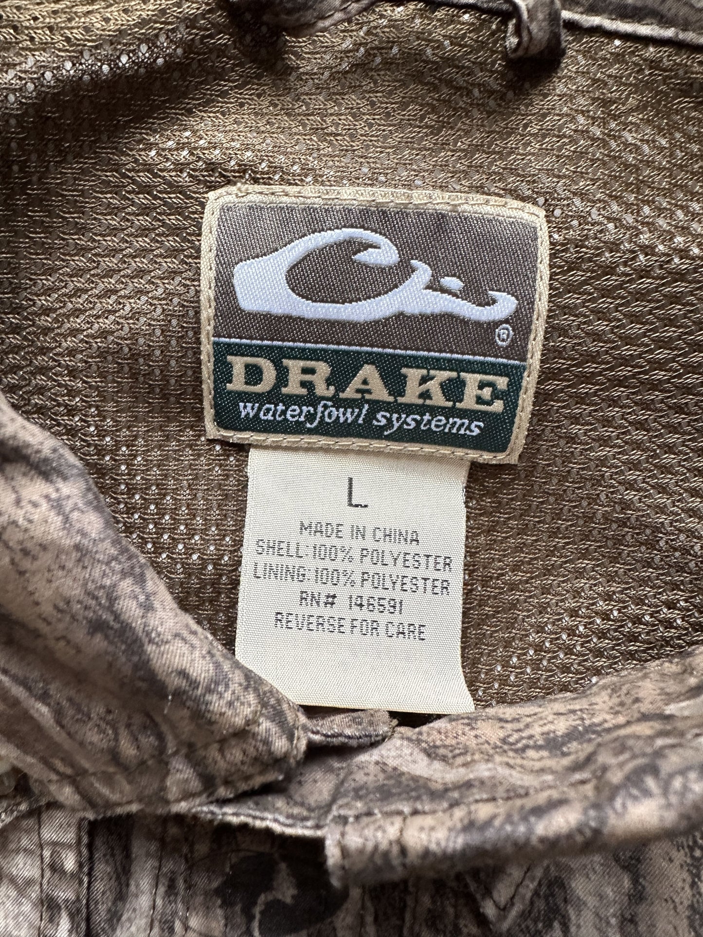 VINTAGE REALTREE CAMO SHIRT - LARGE