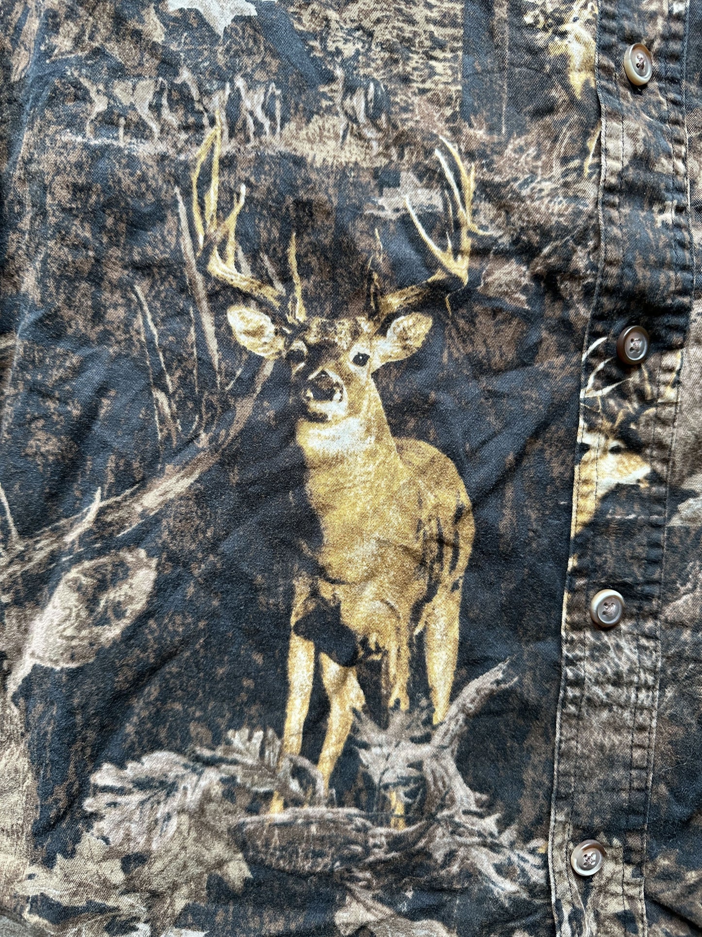VINTAGE HUNTING SHIRT - MEDIUM