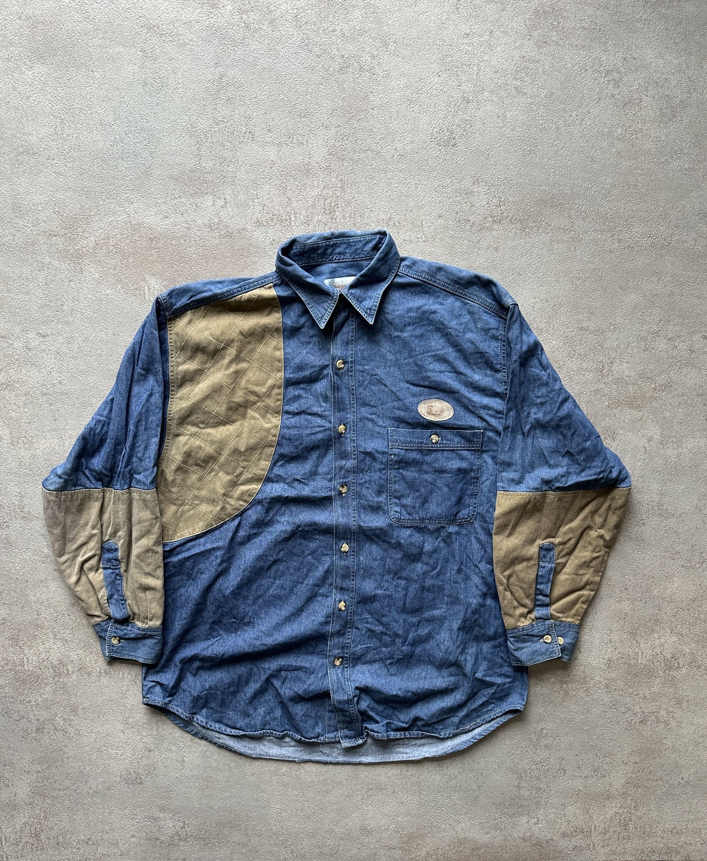 VINTAGE HUNTING JEAN SHIRT - XLARGE