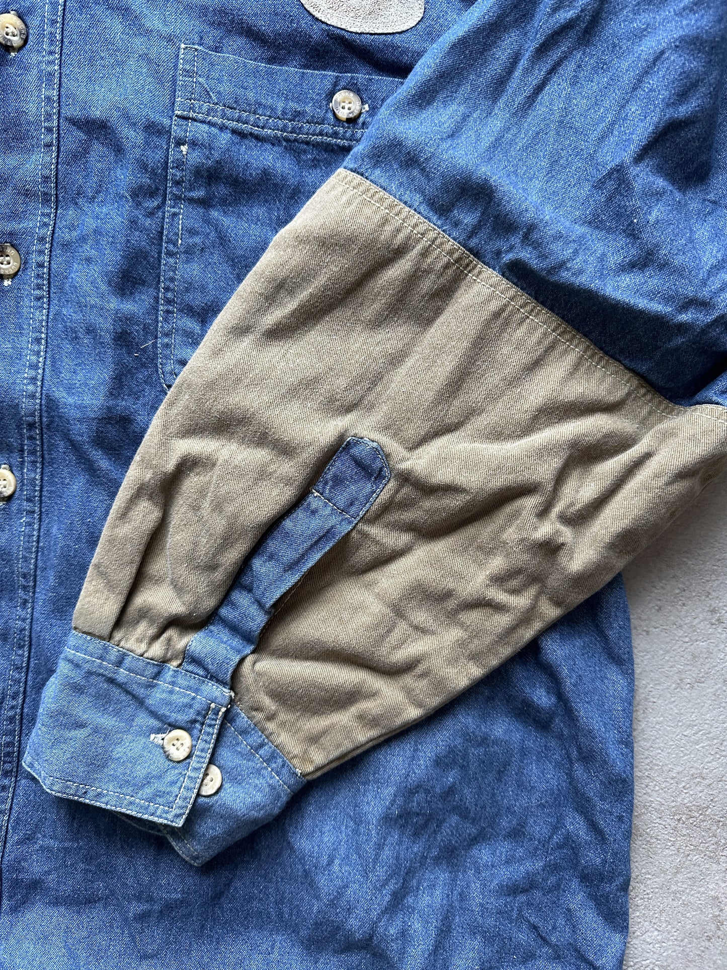 VINTAGE HUNTING JEAN SHIRT - XLARGE