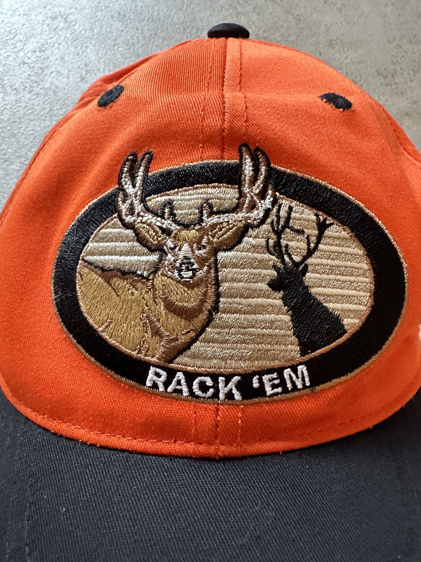 VINTAGE HUNTING ORANGE CAP - OS