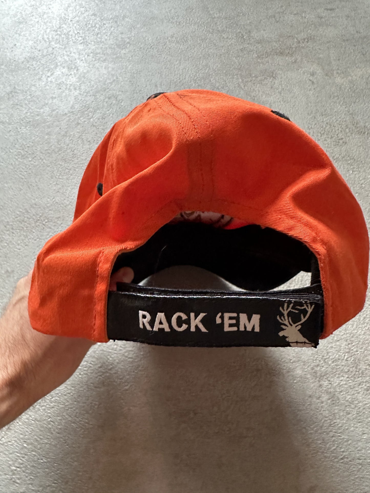 VINTAGE HUNTING ORANGE CAP - OS