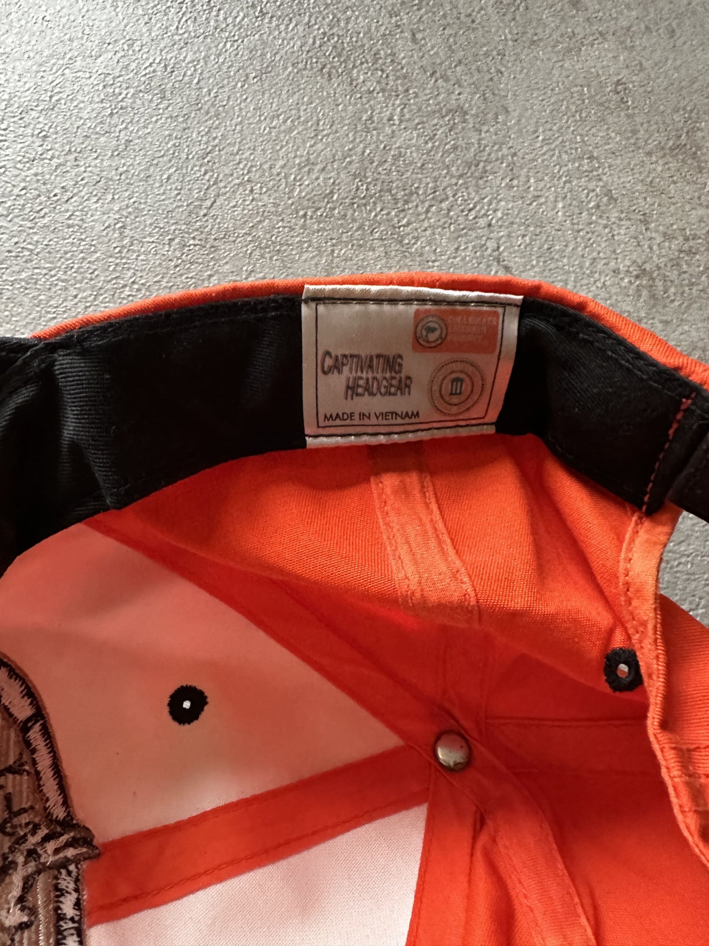 VINTAGE HUNTING ORANGE CAP - OS
