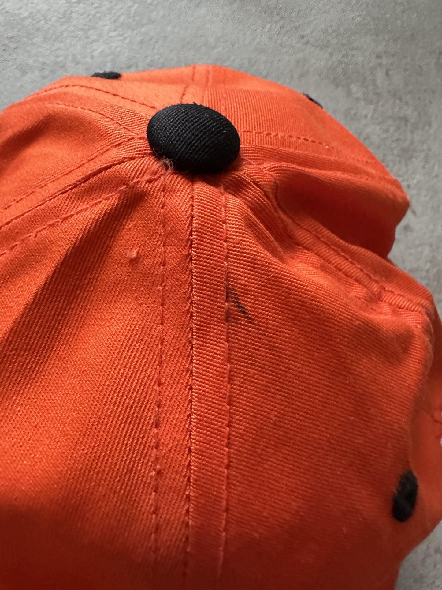 VINTAGE HUNTING ORANGE CAP - OS