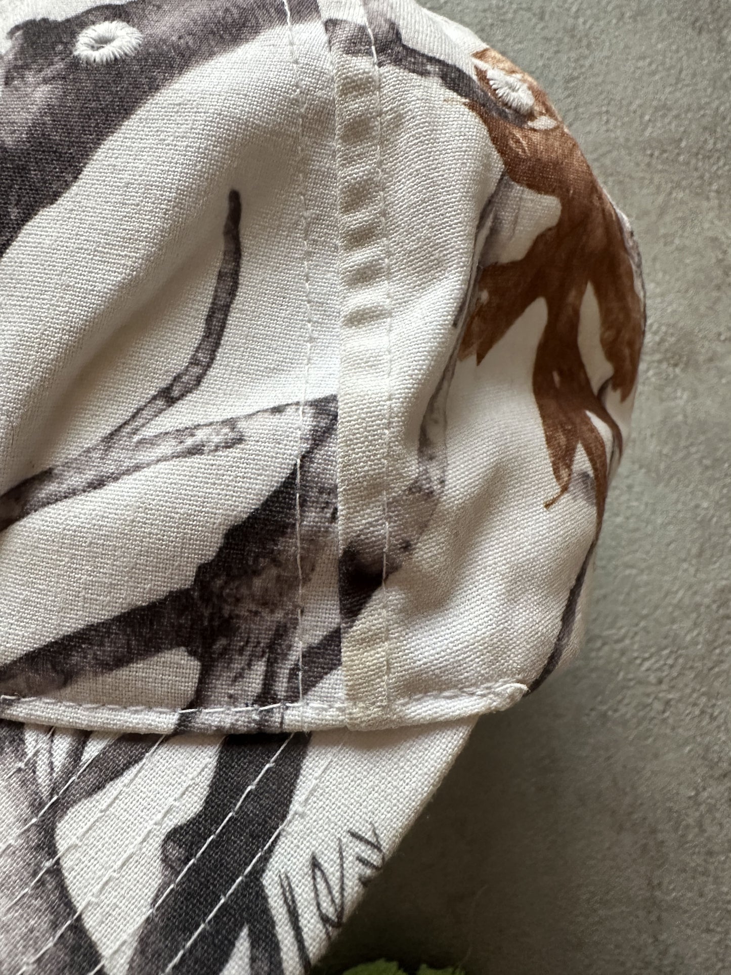 VINTAGE REALTREE WHITE CAMO CAP - OS