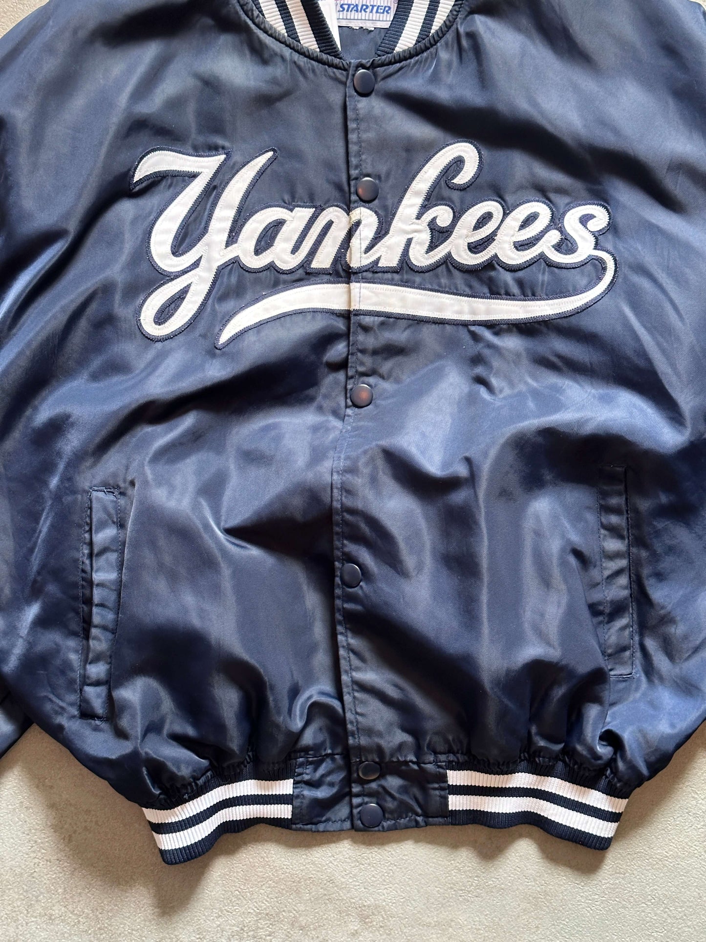 VINTAGE YANKEES JACKET - XLARGE