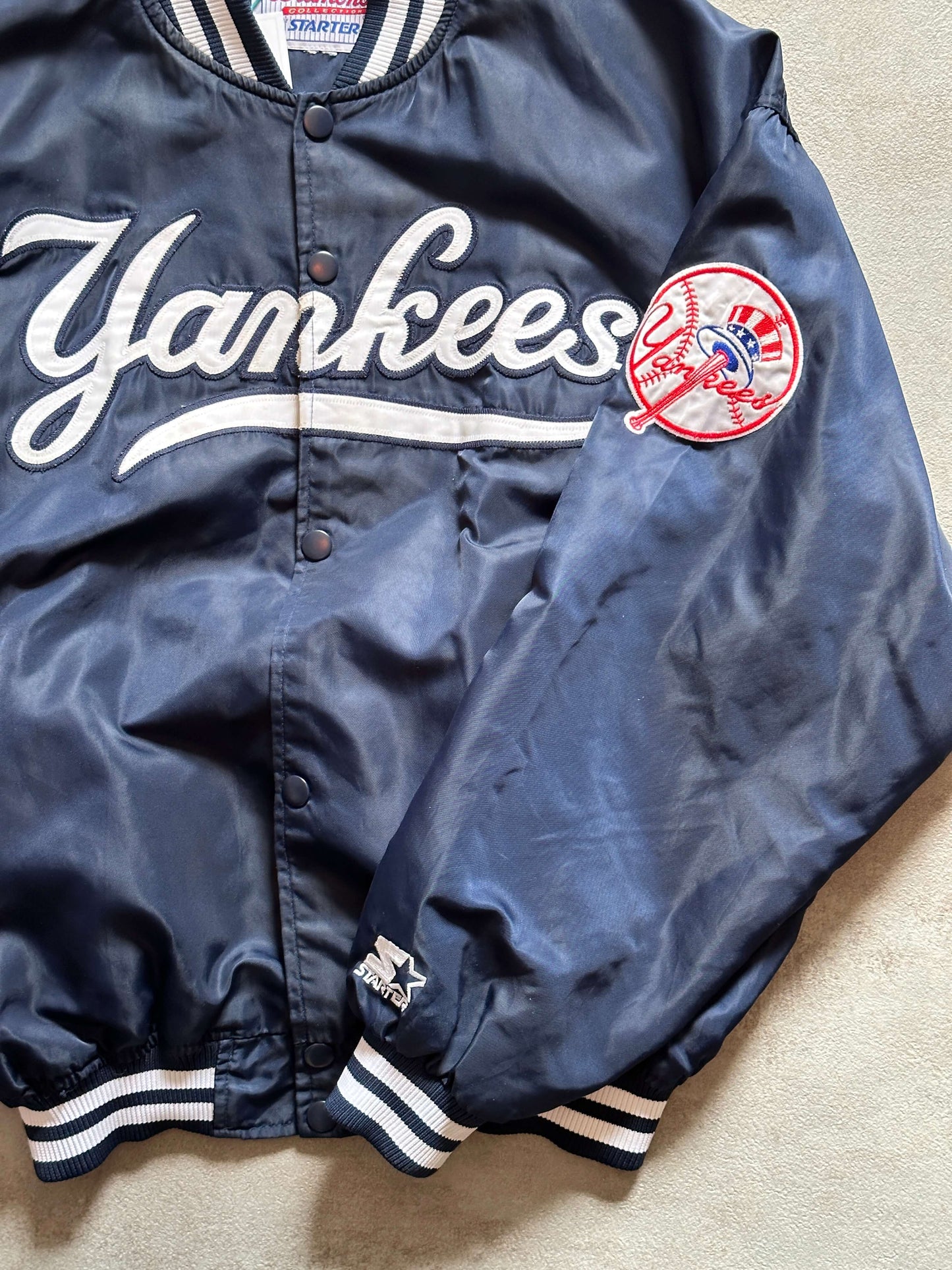 VINTAGE YANKEES JACKET - XLARGE