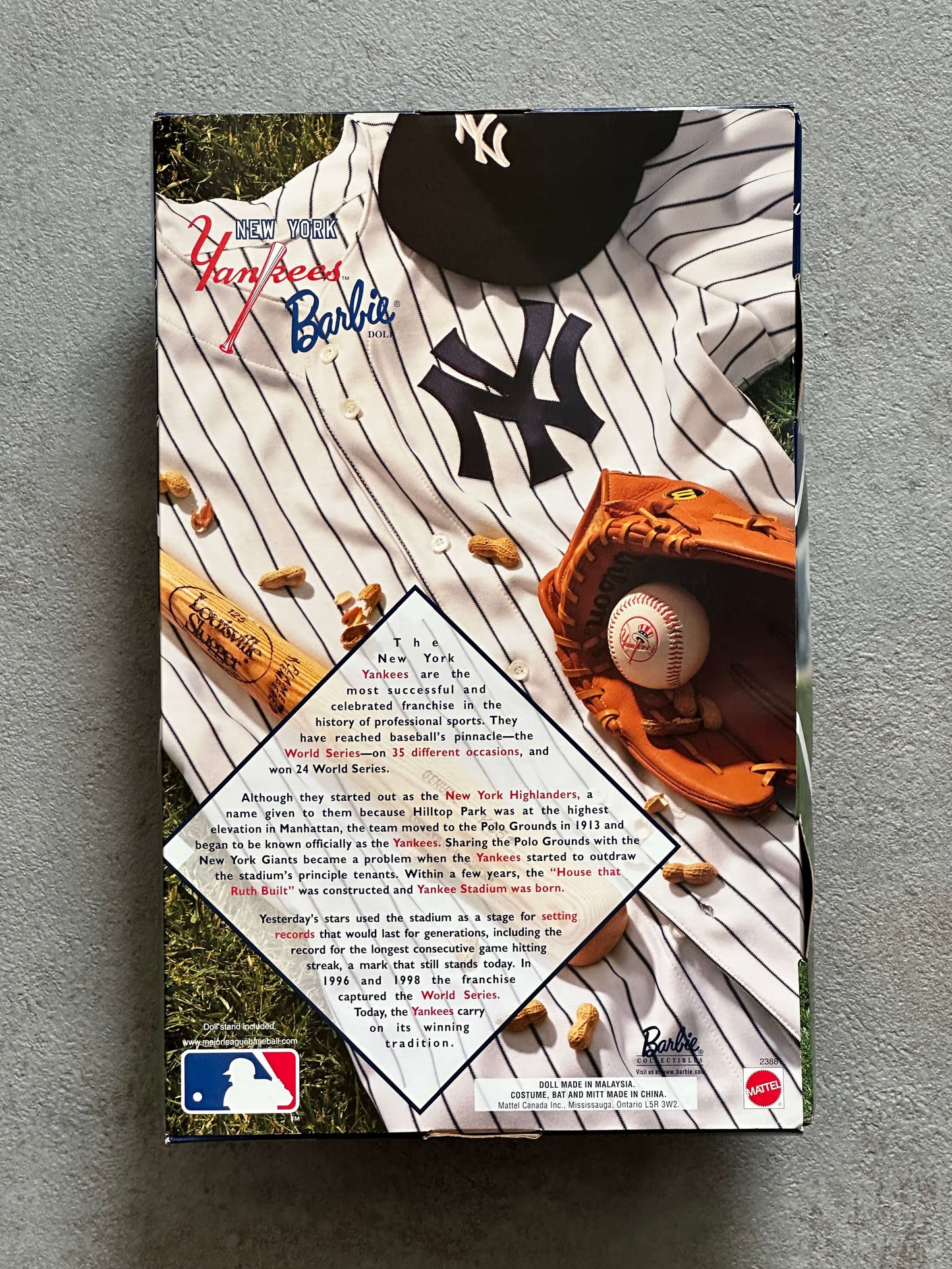 BARBIE NEW YORK YANKEES 1999 - OS