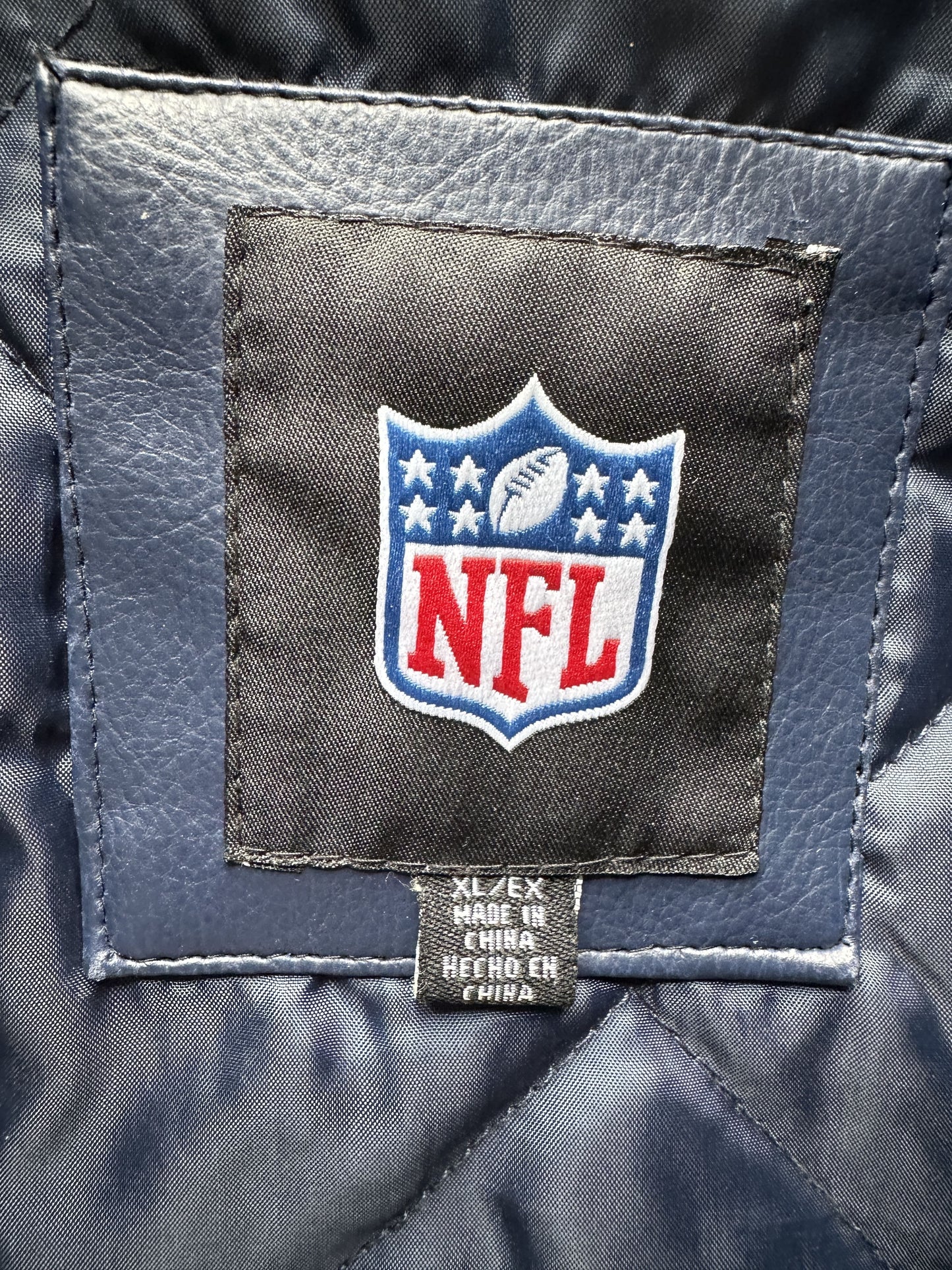 VINTAGE NEW ENGLAND PATRIOTS JACKET - XLARGE