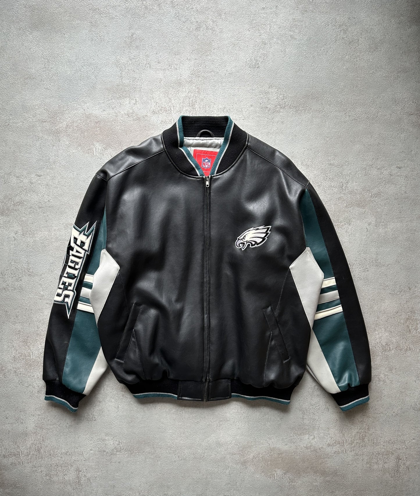 VINTAGE PHILADELPHIA EAGLES JACKET - XLARGE
