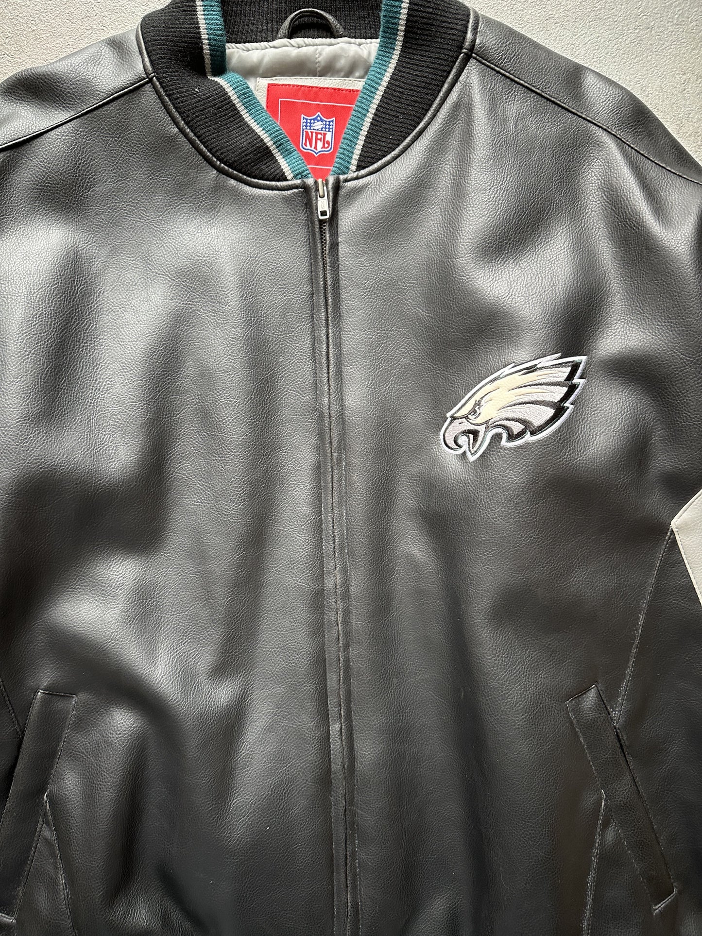 VINTAGE PHILADELPHIA EAGLES JACKET - XLARGE