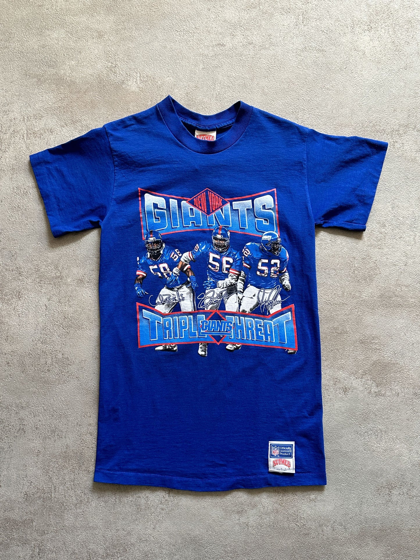 VINTAGE NEW YORK GIANTS T-SHIRT - XSMALL