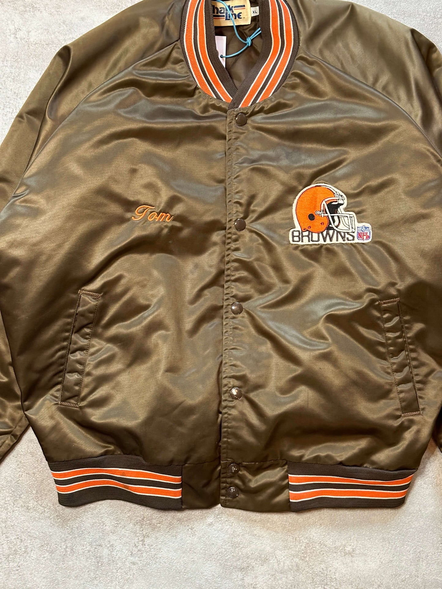 VINTAGE BROWNS JACKET - XLARGE