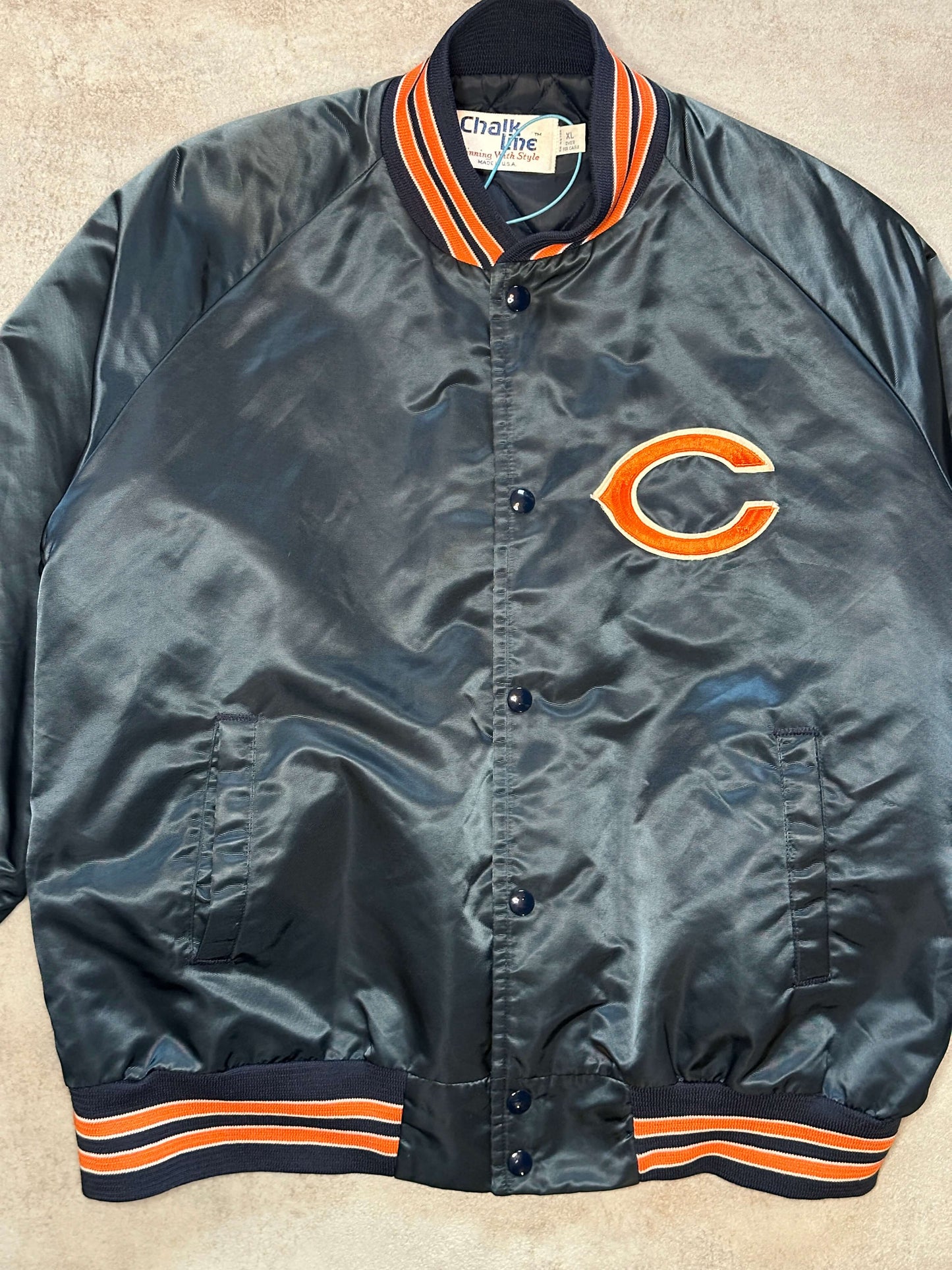 VINTAGE BEARS JACKET - XLARGE