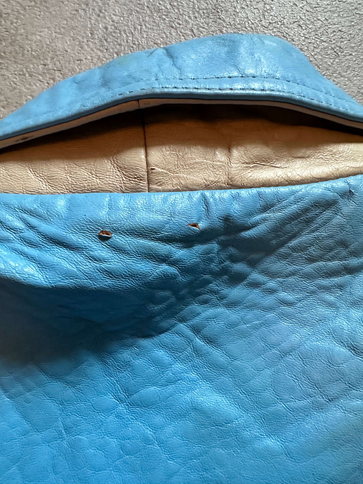 VINTAGE AVIREX LEATHER JACKET - 6XLarge