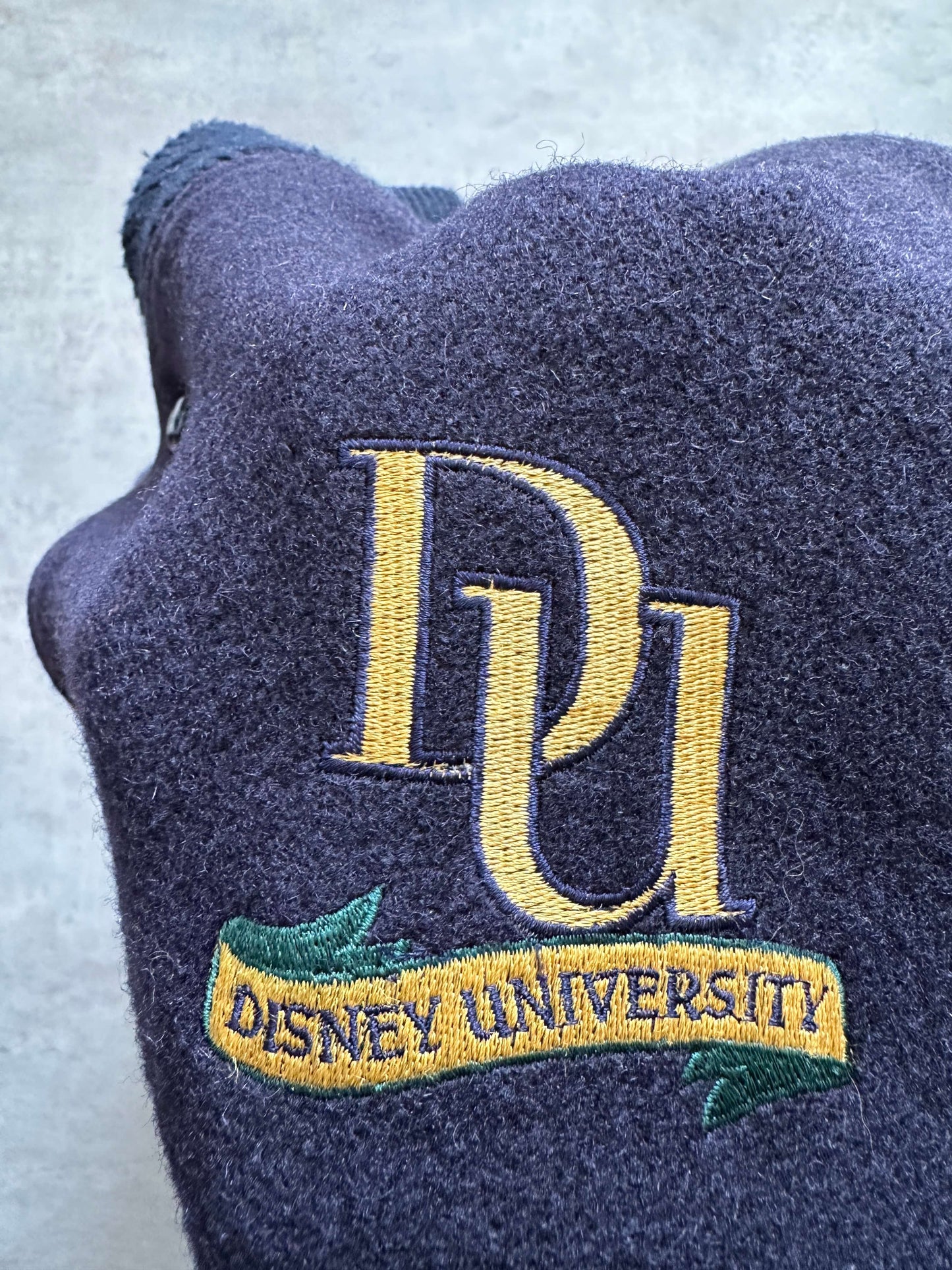 VINTAGE DISNEY UNIVERSITY VARSITY JACKET - LARGE