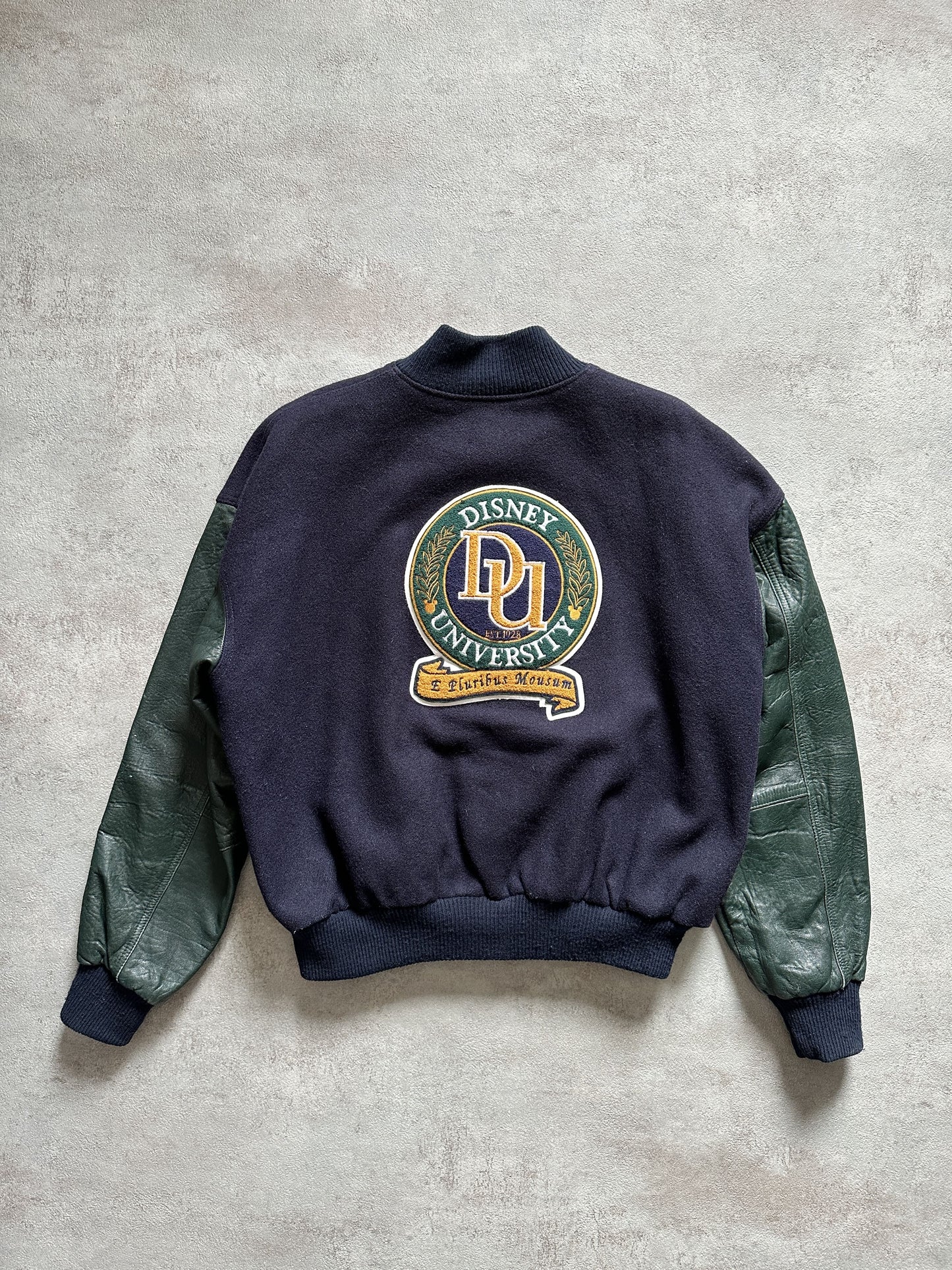 VINTAGE DISNEY UNIVERSITY VARSITY JACKET - LARGE