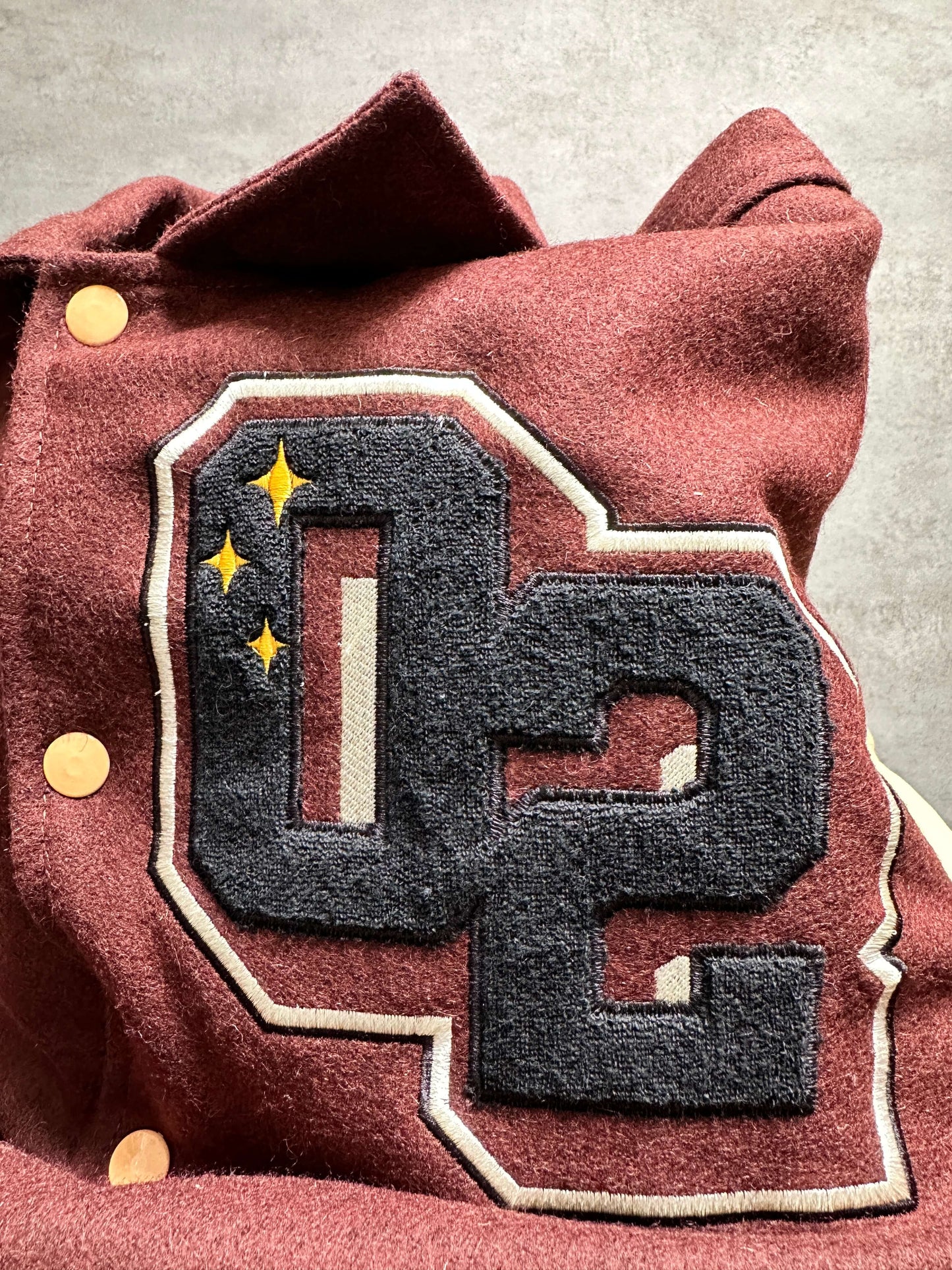 02SETTANTACINQUE VARSITY JACKET - MEDIUM