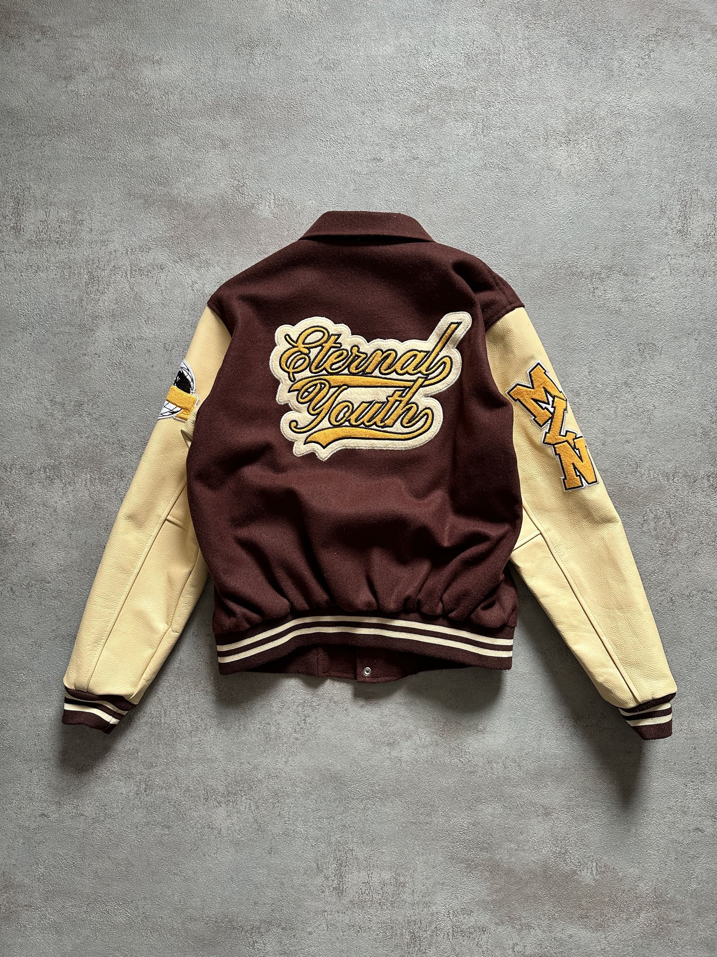 02SETTANTACINQUE VARSITY JACKET - MEDIUM