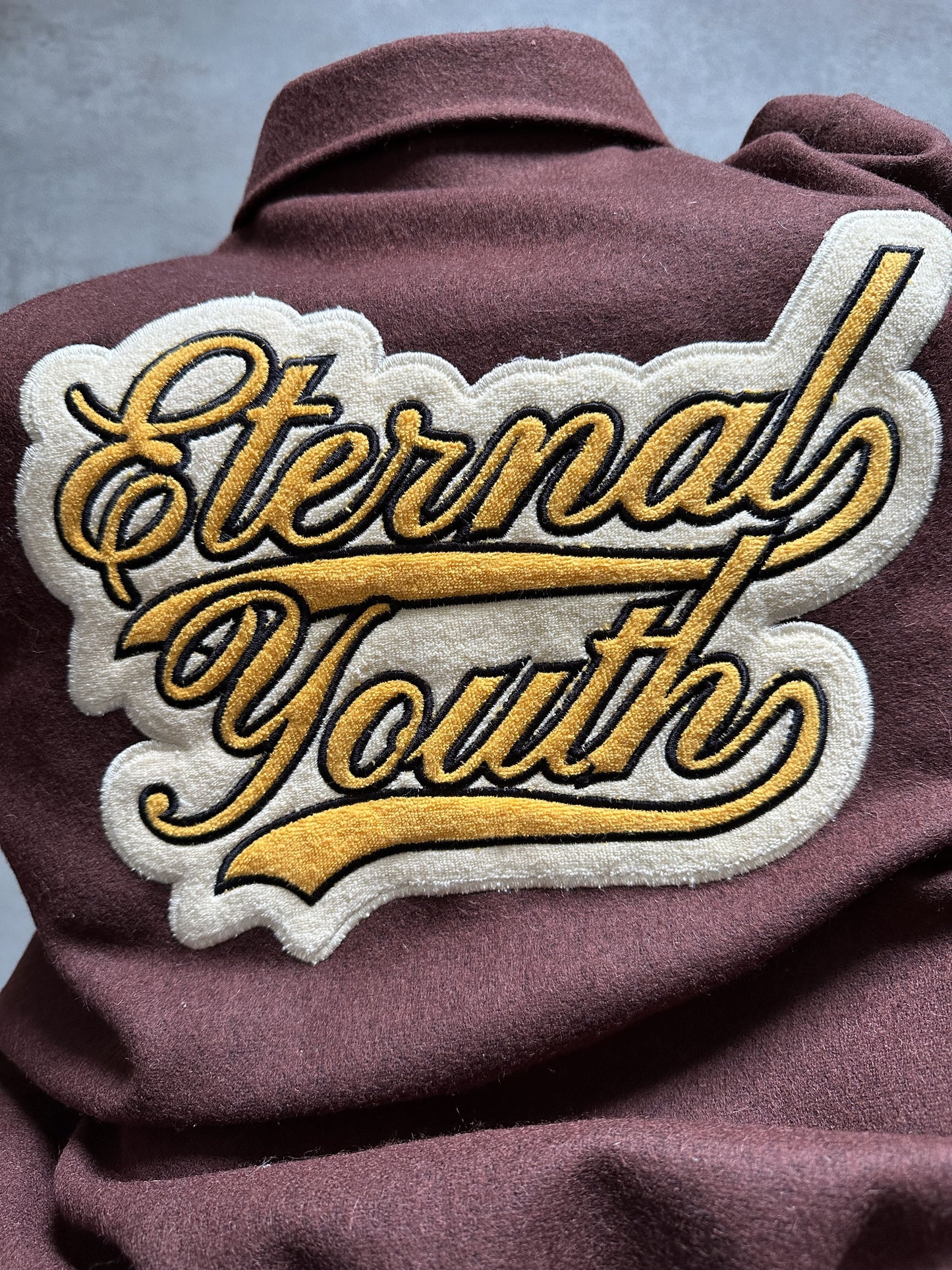 02SETTANTACINQUE VARSITY JACKET - MEDIUM