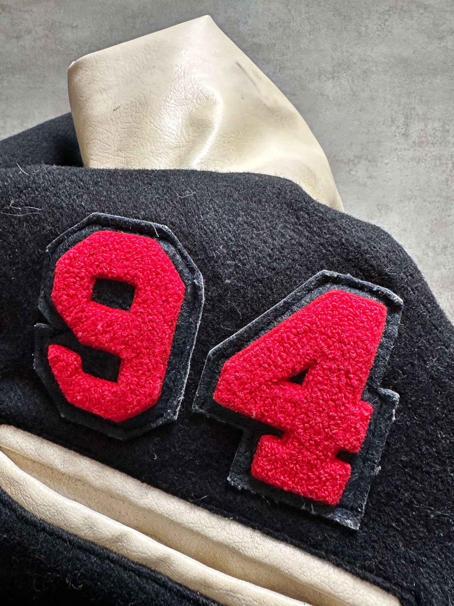 VINTAGE COCONINO PANTHERS VARSITY JACKET - MEDIUM