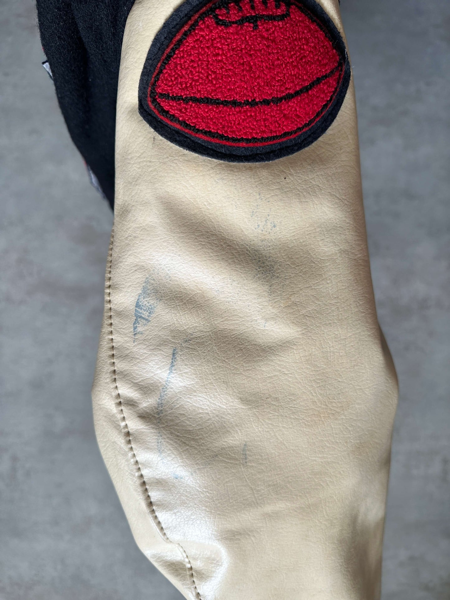 VINTAGE COCONINO PANTHERS VARSITY JACKET - MEDIUM