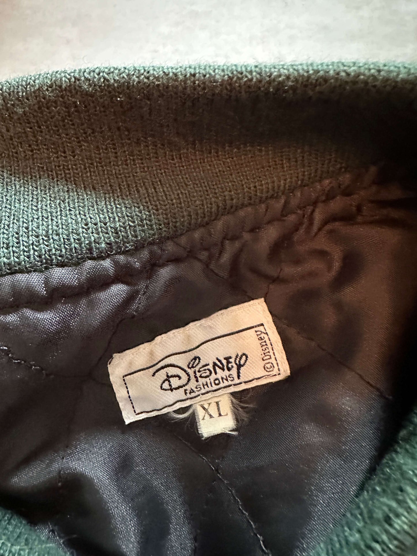 VINTAGE DISNEY GOOFY MICKEY VARSITY JACKET - XLARGE