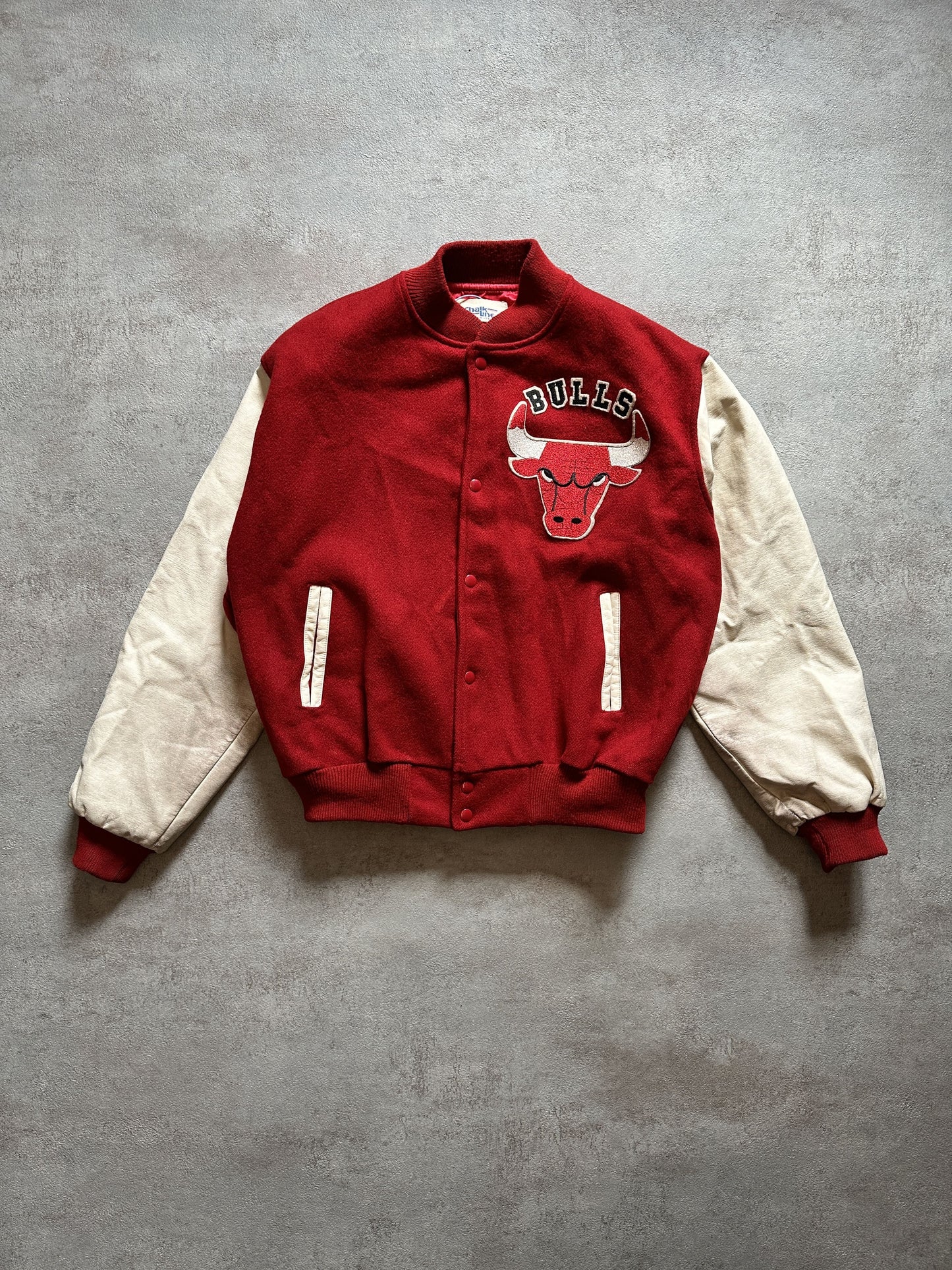 VINTAGE CHICAGO BULLS VARSITY JACKET - XLARGE