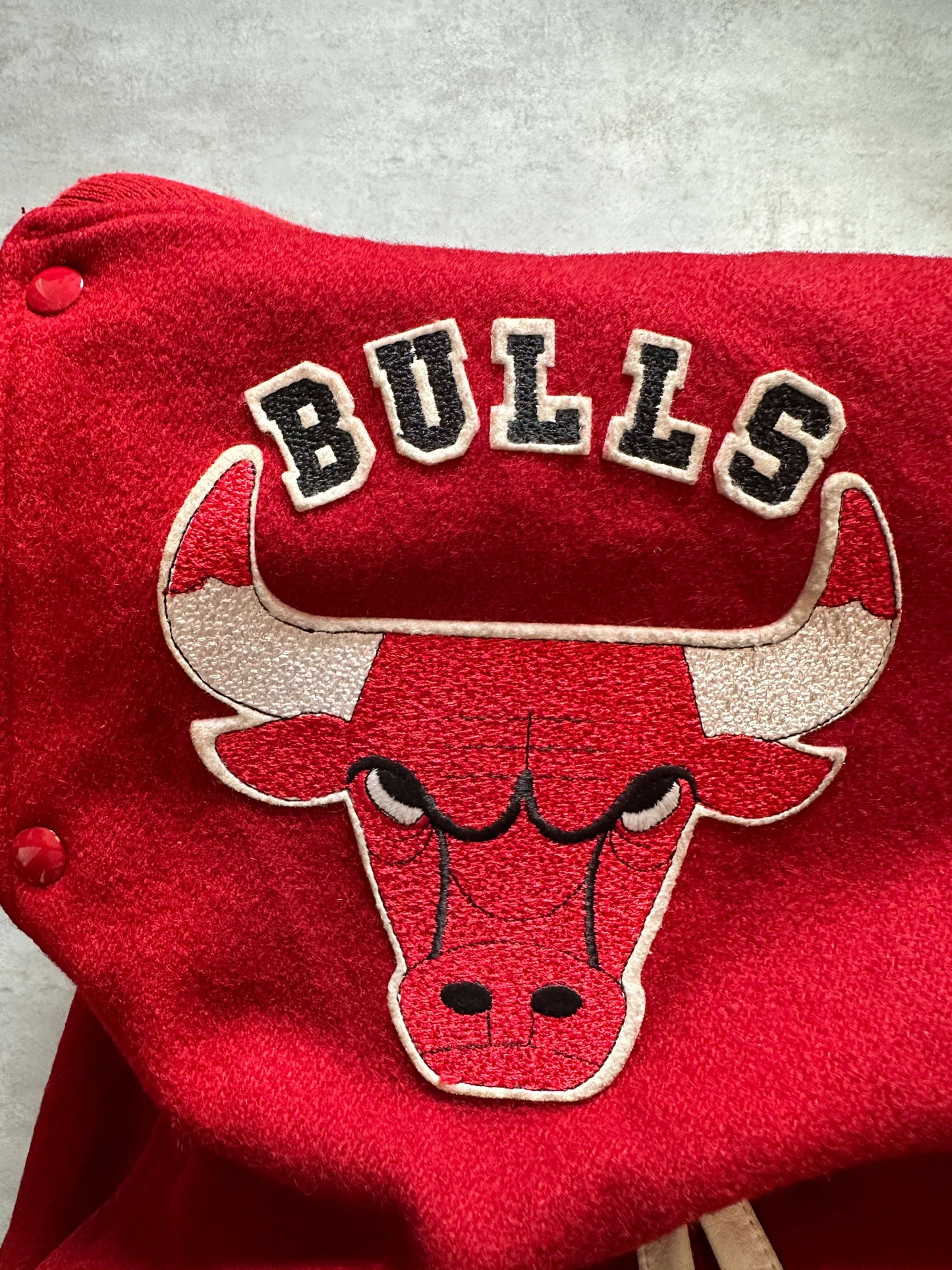 VINTAGE CHICAGO BULLS VARSITY JACKET - XLARGE