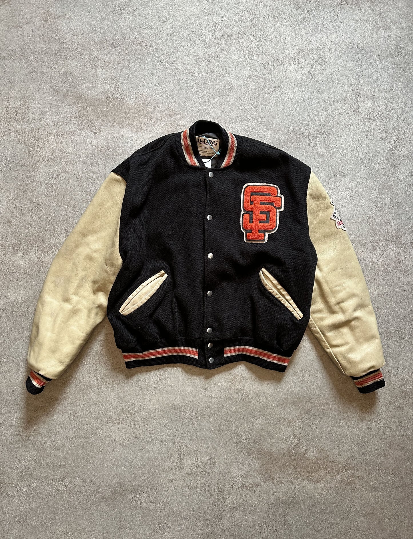 VINTAGE SAN FRANCISCO GIANTS VARSITY JACKET - MEDIUM