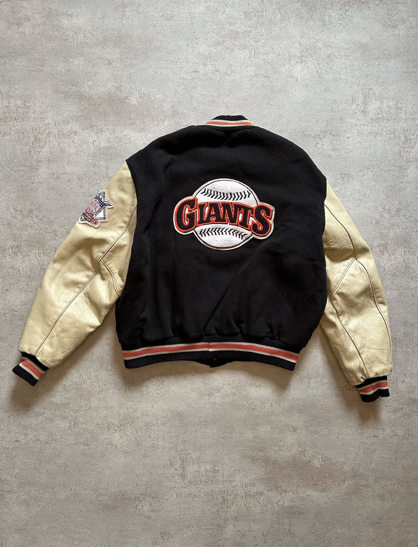 VINTAGE SAN FRANCISCO GIANTS VARSITY JACKET - MEDIUM