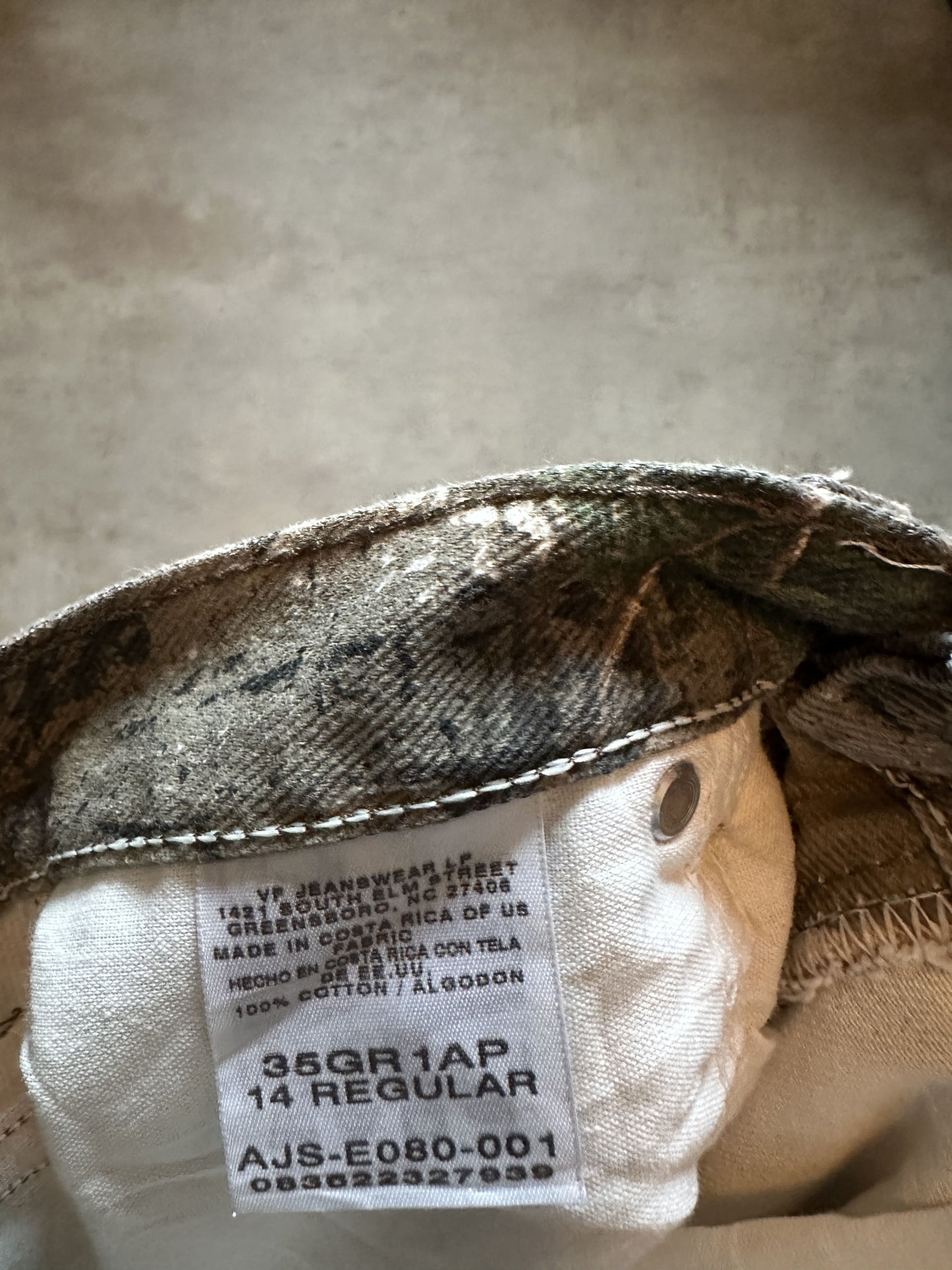 VINTAGE REALTREE CAMO PANT - W24 X L30