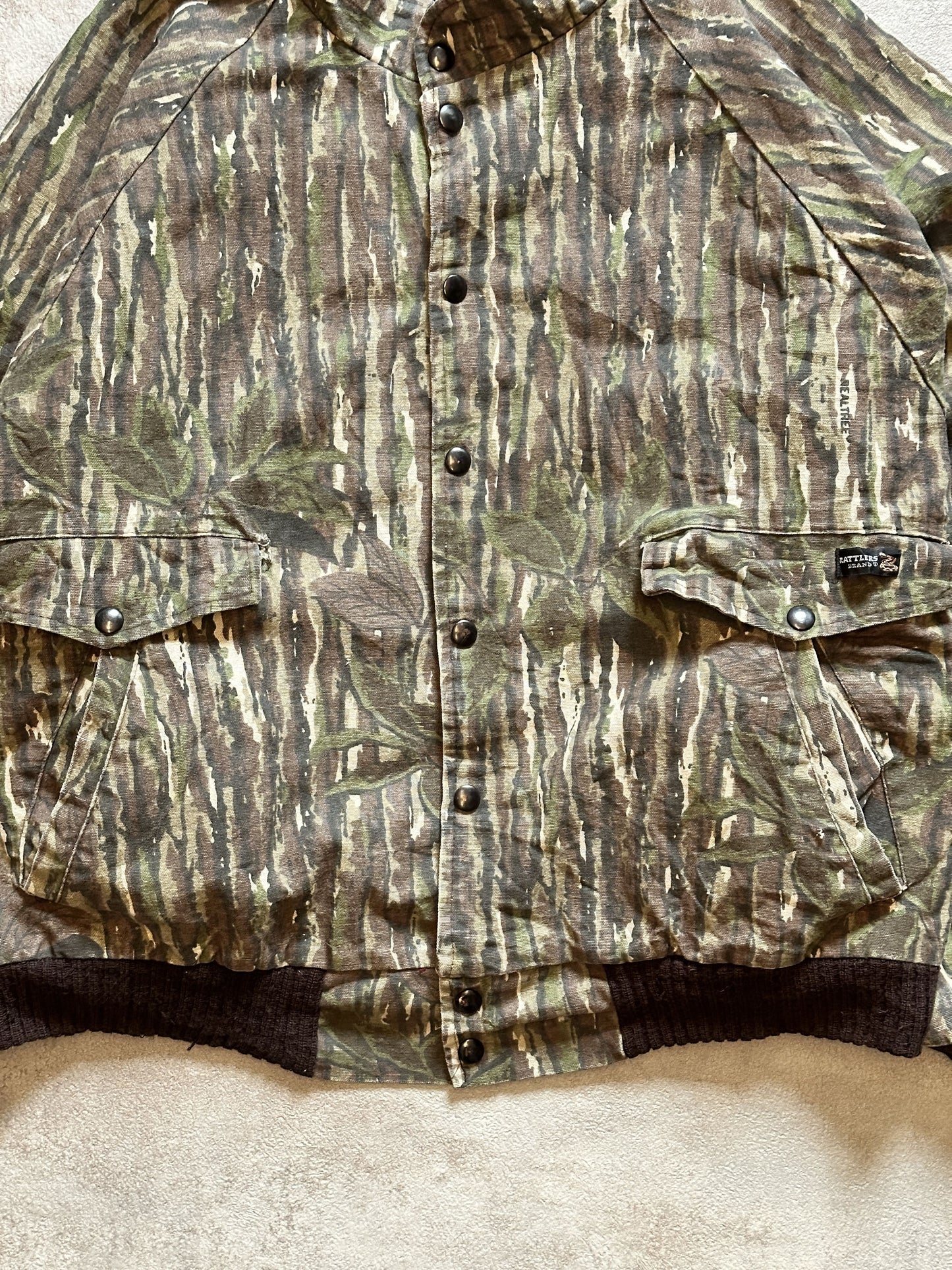 VINTAGE REALTREE CAMO JACKET - LARGE