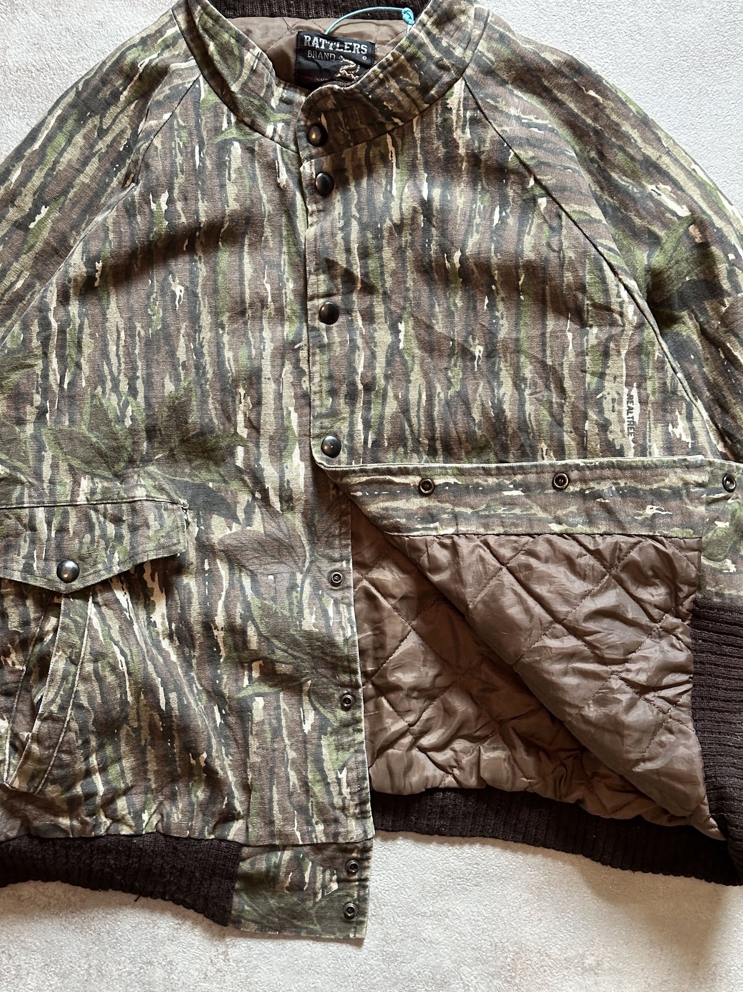 VINTAGE REALTREE CAMO JACKET - LARGE