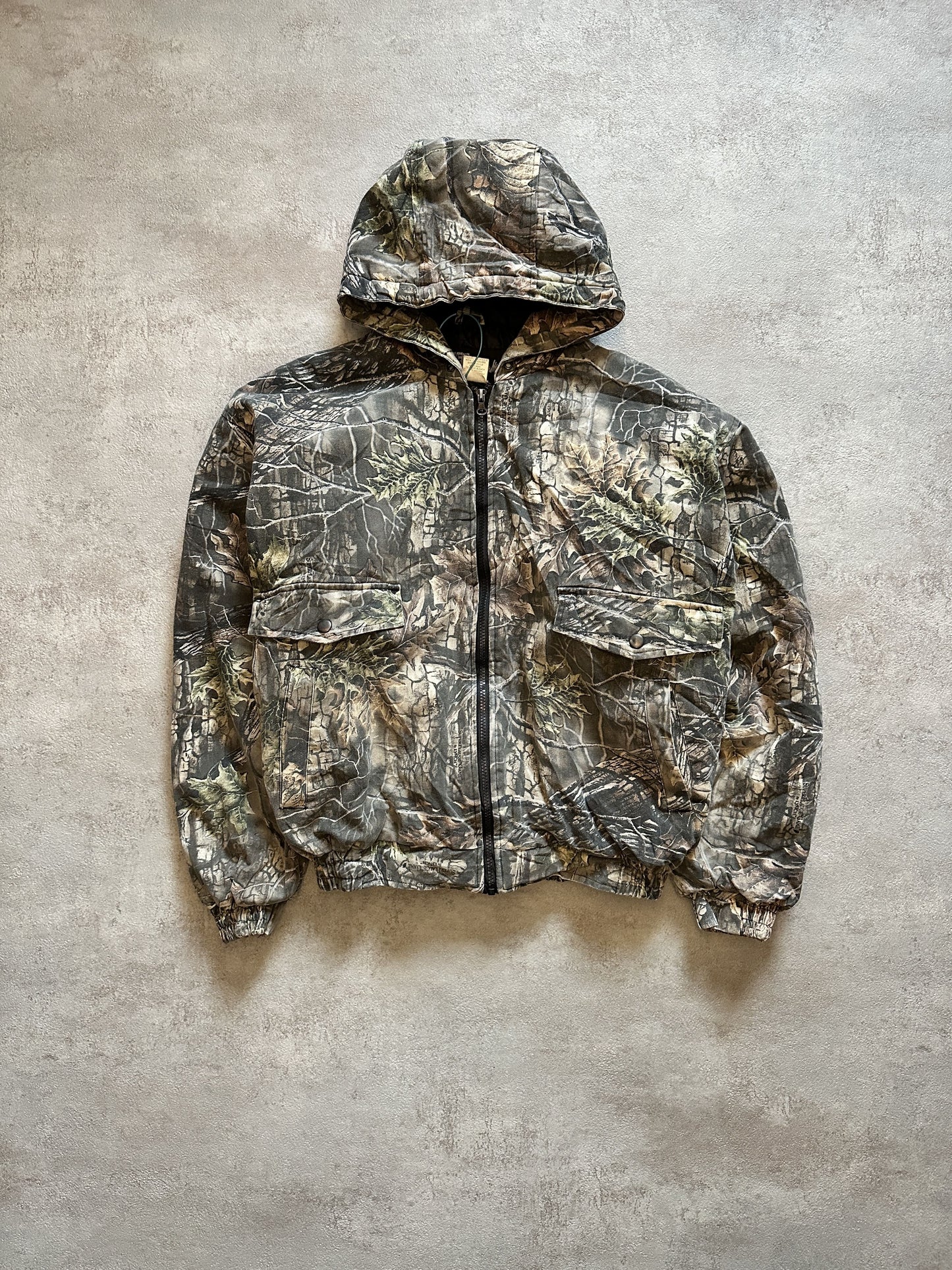 VINTAGE REALTREE CAMO JACKET - LARGE