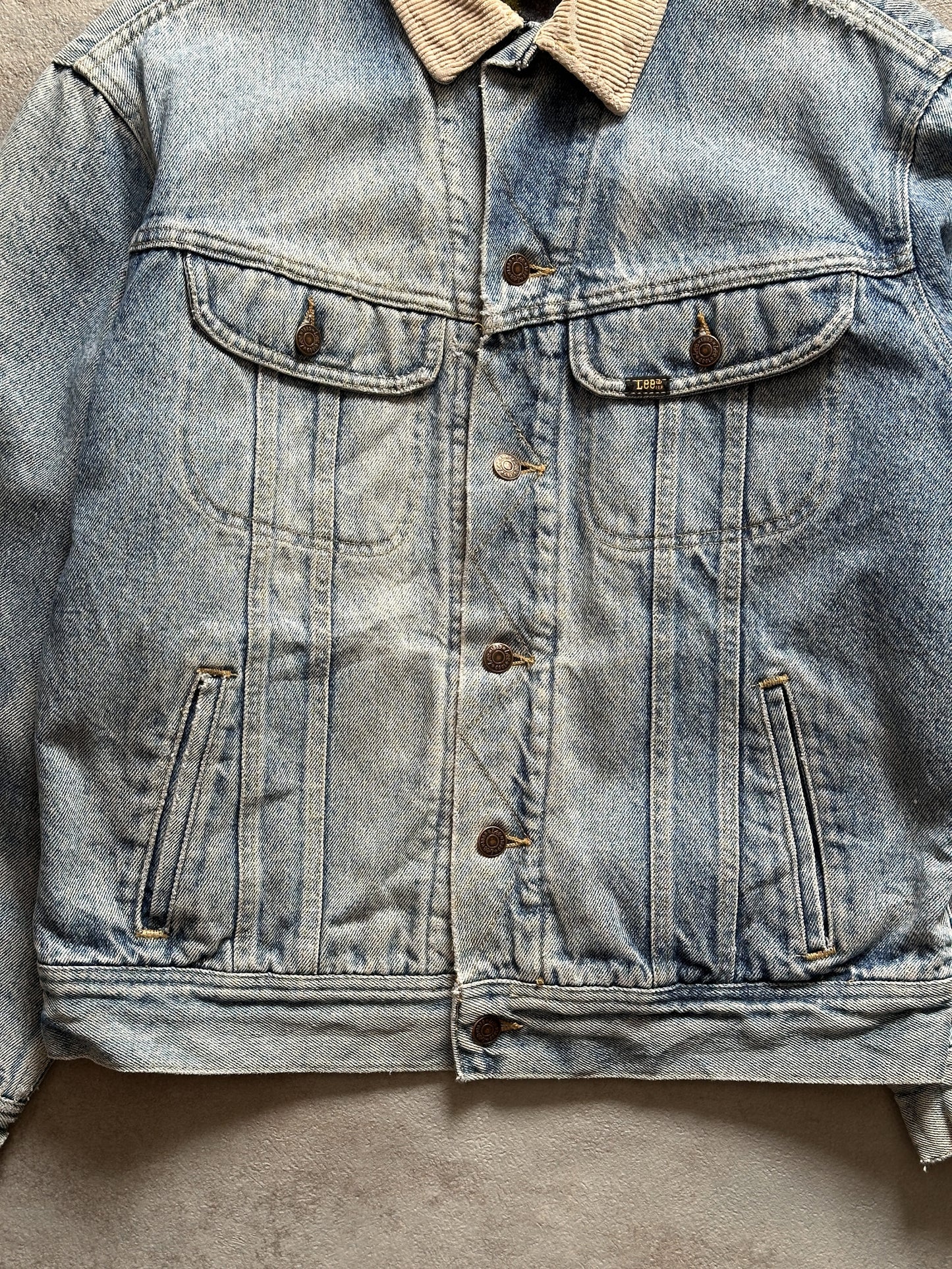 VINTAGE LEE DENIM JACKET - MEDIUM