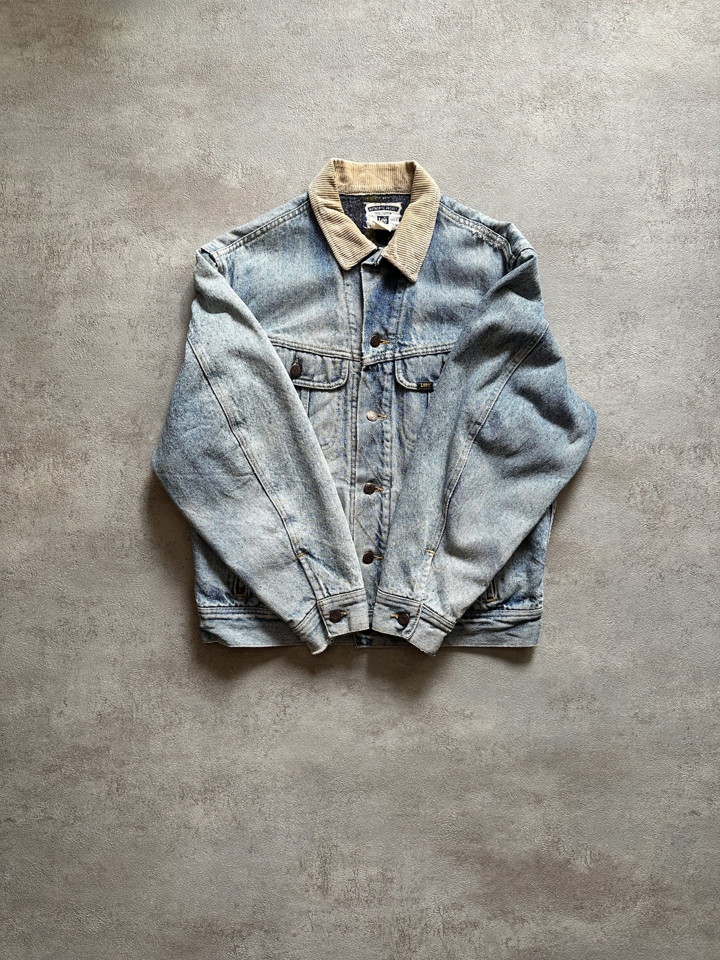 VINTAGE LEE DENIM JACKET - MEDIUM