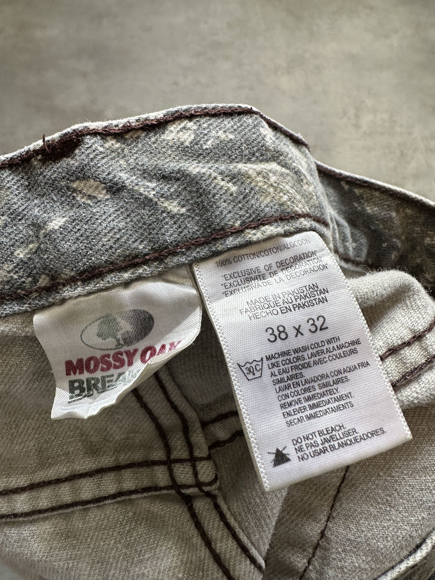 VINTAGE MOSSY OAK PANT - W32 X L32