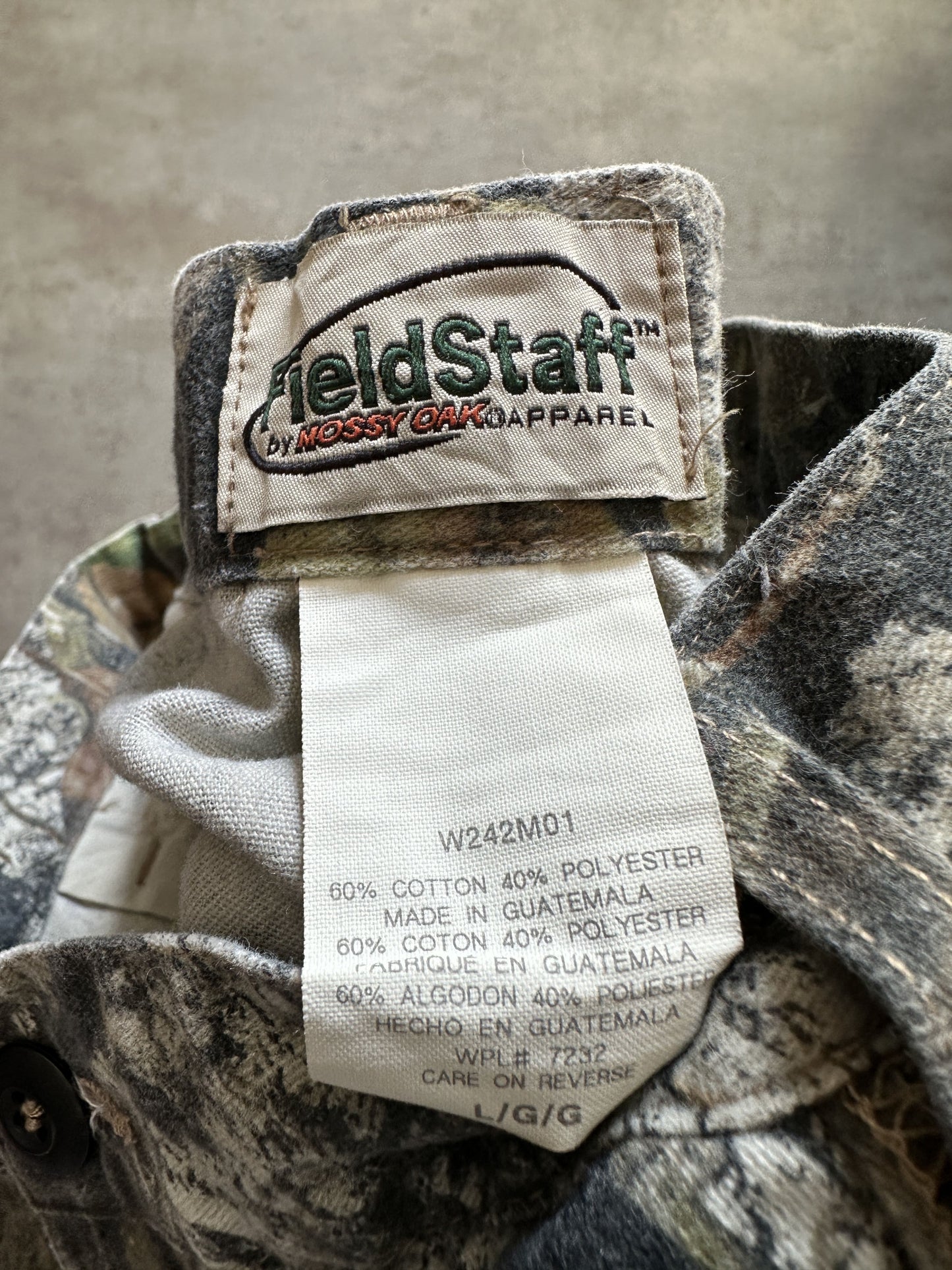 VINTAGE MOSSY OAK CARGO PANT - W34 X L34