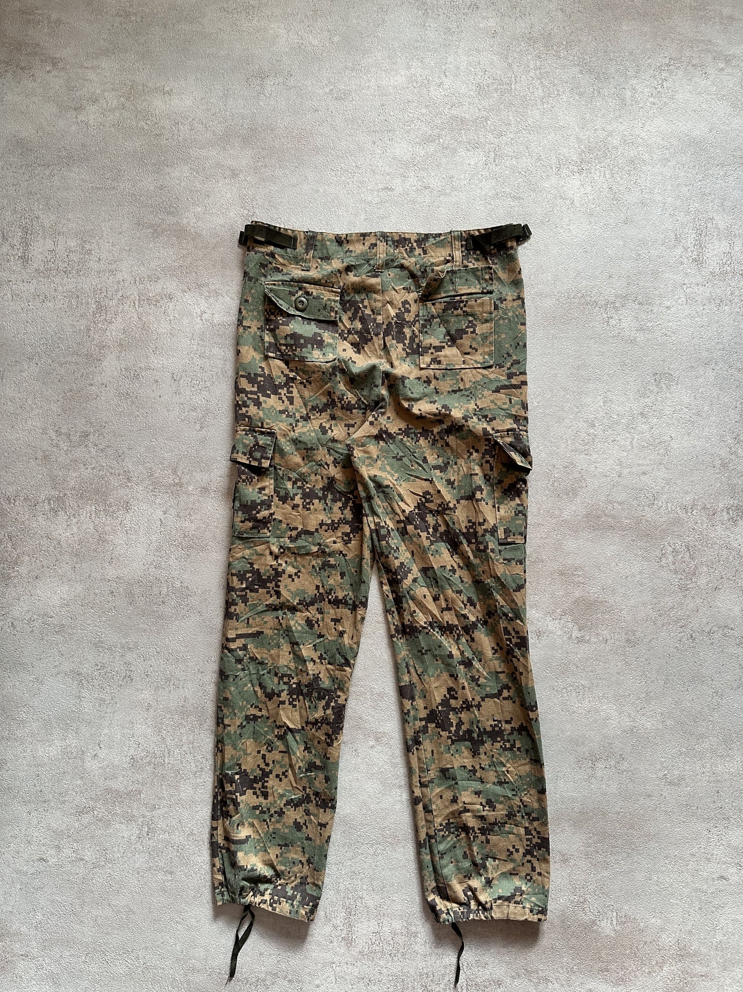 VINTAGE DIGITAL CAMO CARGO PANT - W30 X L30