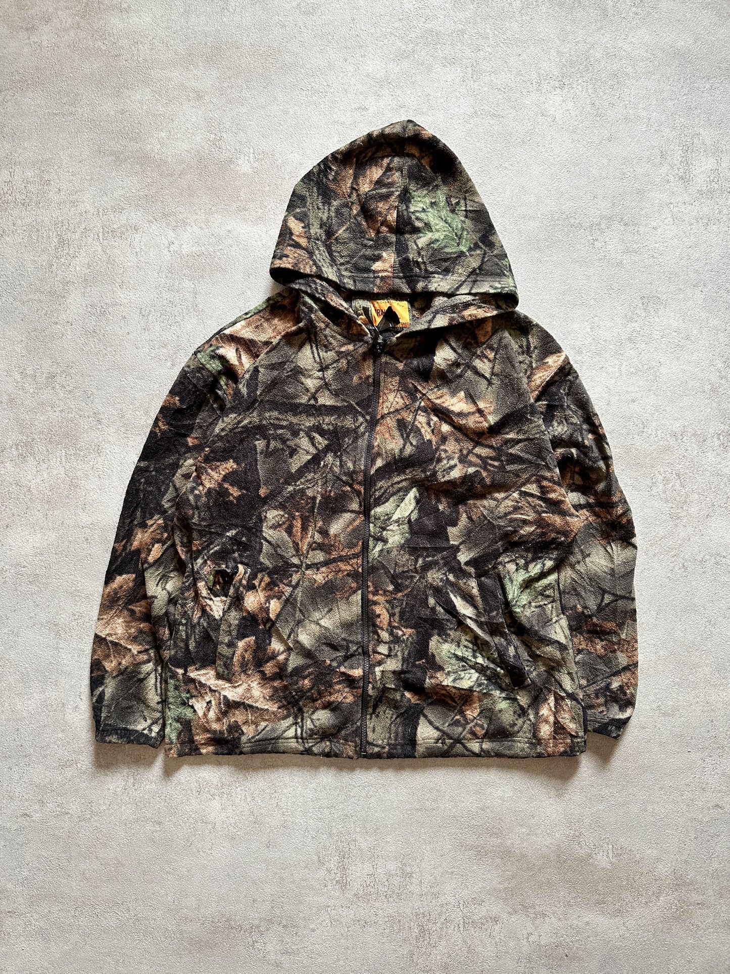 VINTAGE REALTREE FLEECE JACKET - MEDIUM