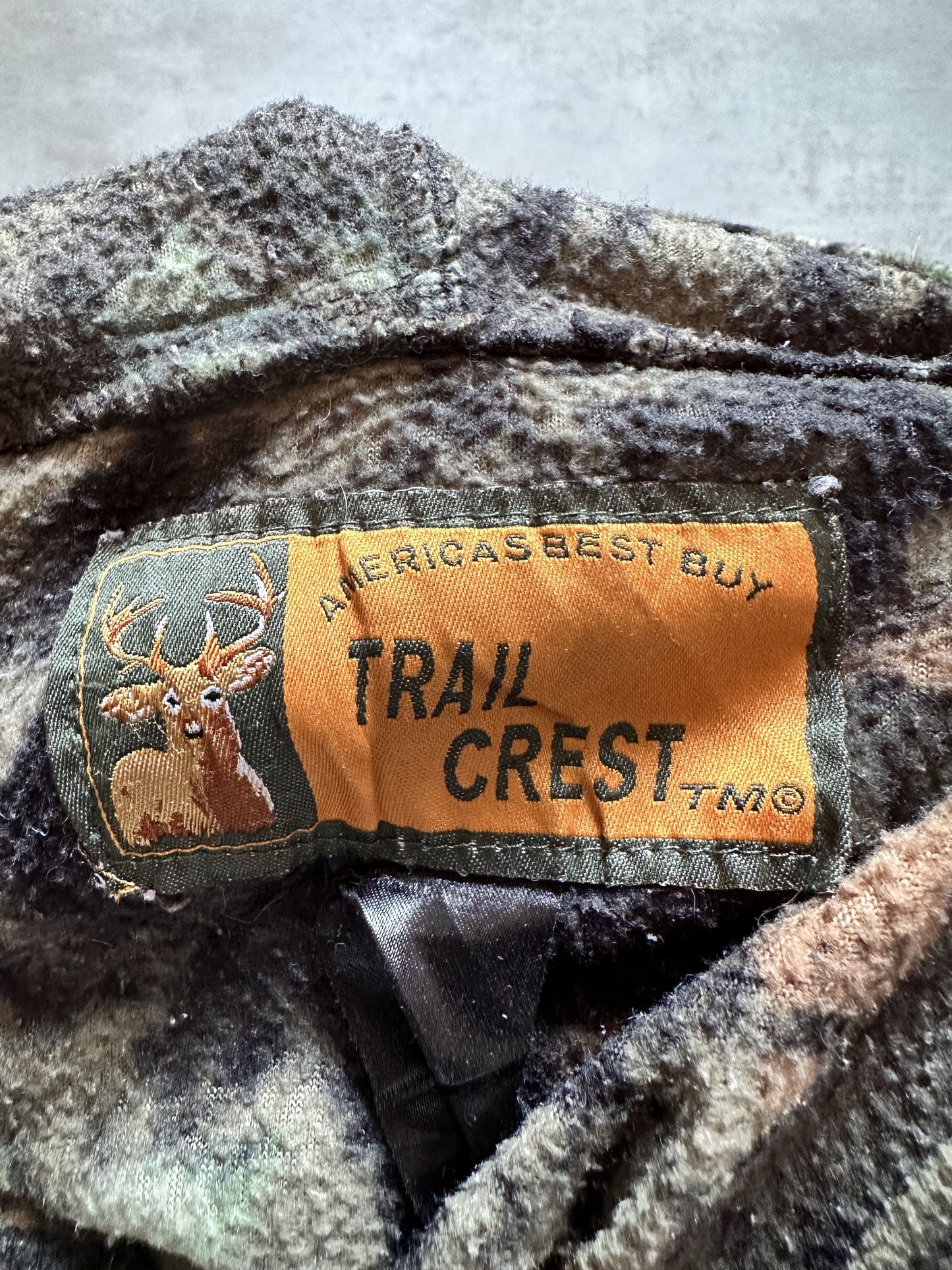 VINTAGE REALTREE FLEECE JACKET - MEDIUM